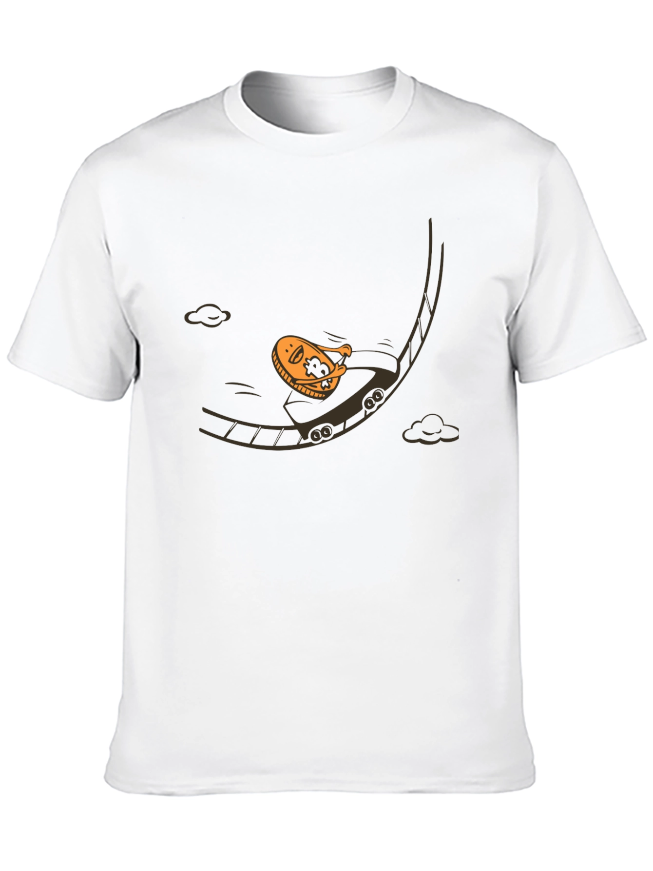 Lucky Coin Roller Coaster Graphic Tee