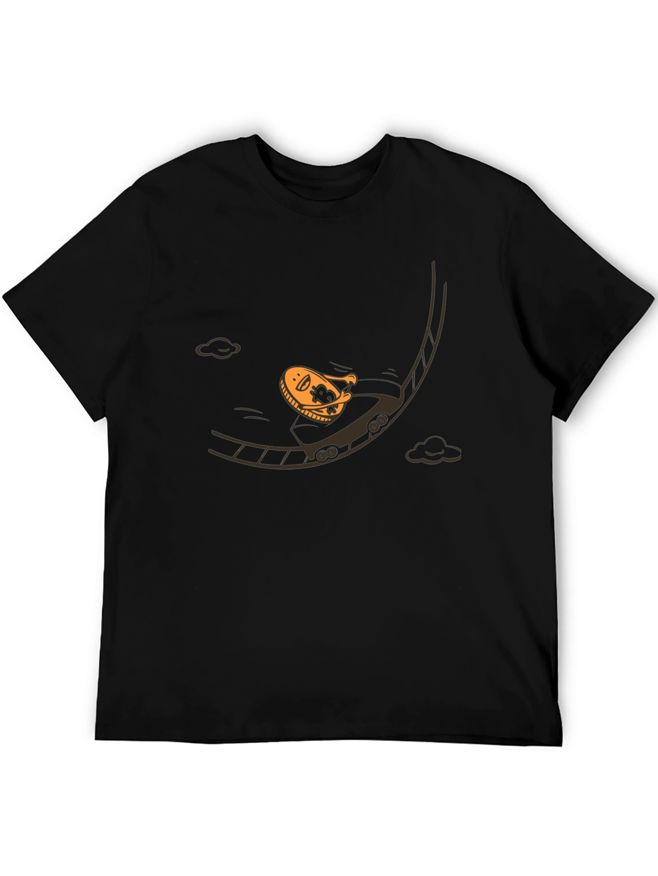 Lucky Coin Roller Coaster Graphic Tee