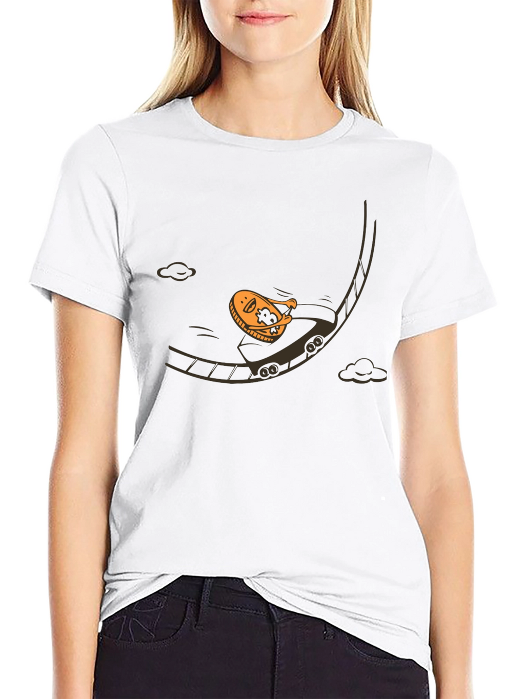 Lucky Coin Roller Coaster Graphic Tee