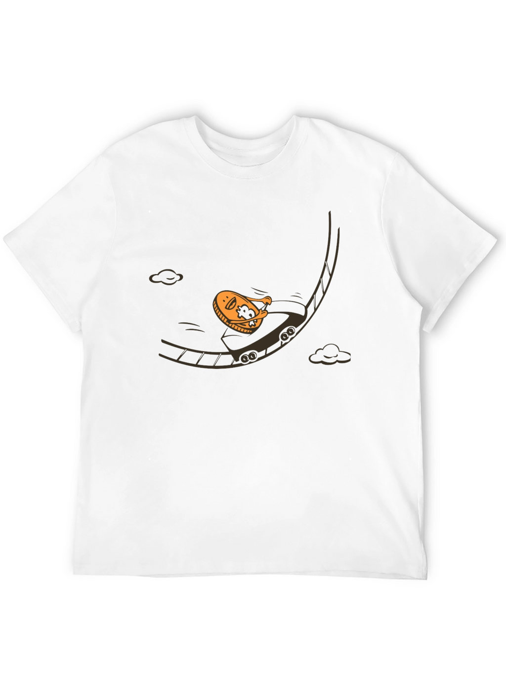 Lucky Coin Roller Coaster Graphic Tee