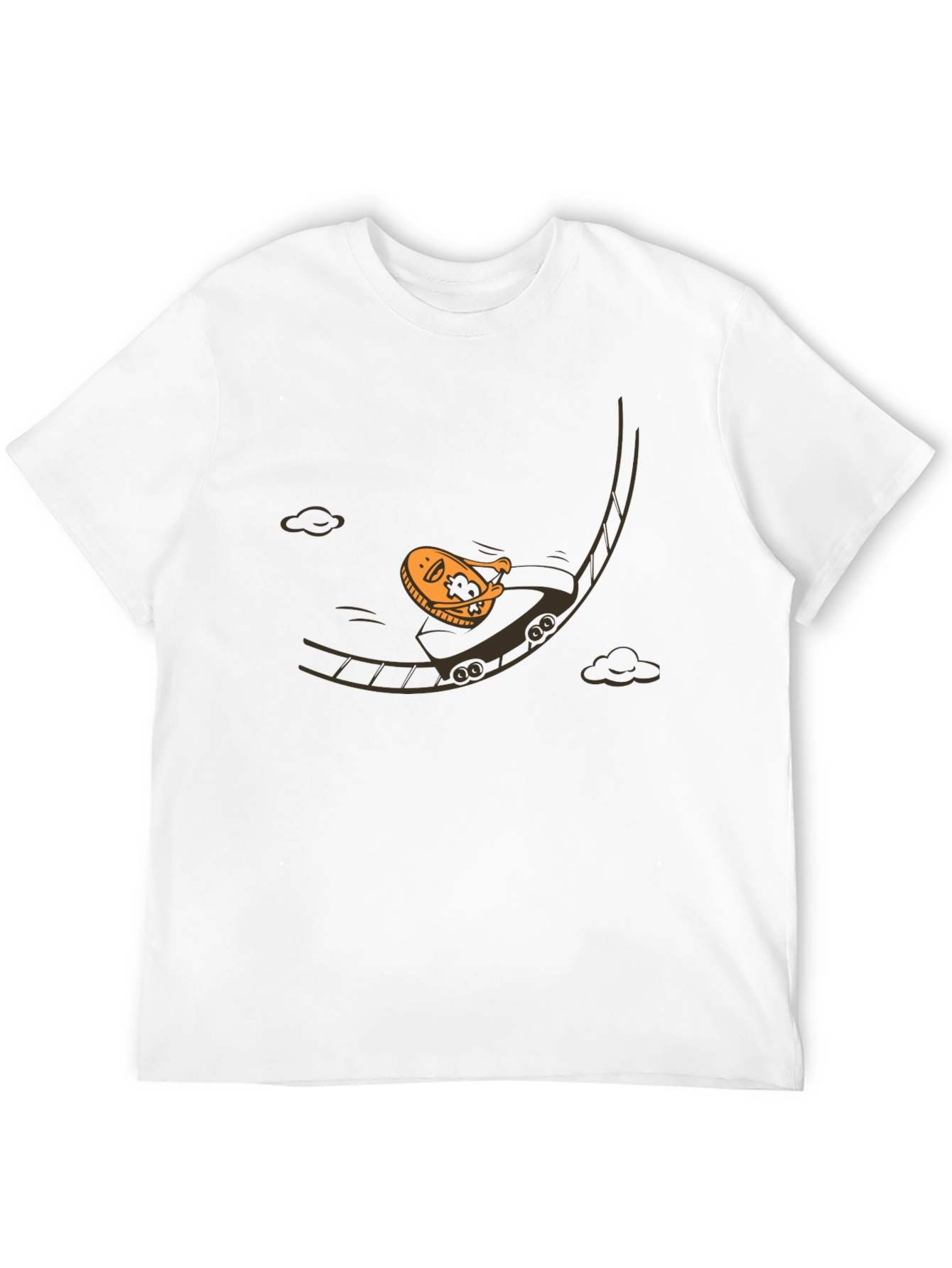 Lucky Coin Roller Coaster Graphic Tee