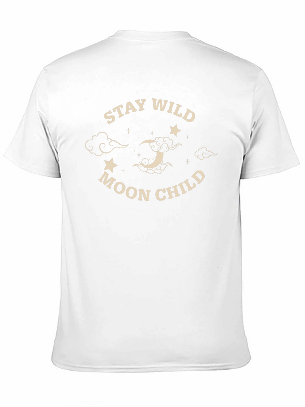 Stay Wild Moon Child Black Graphic Tee
