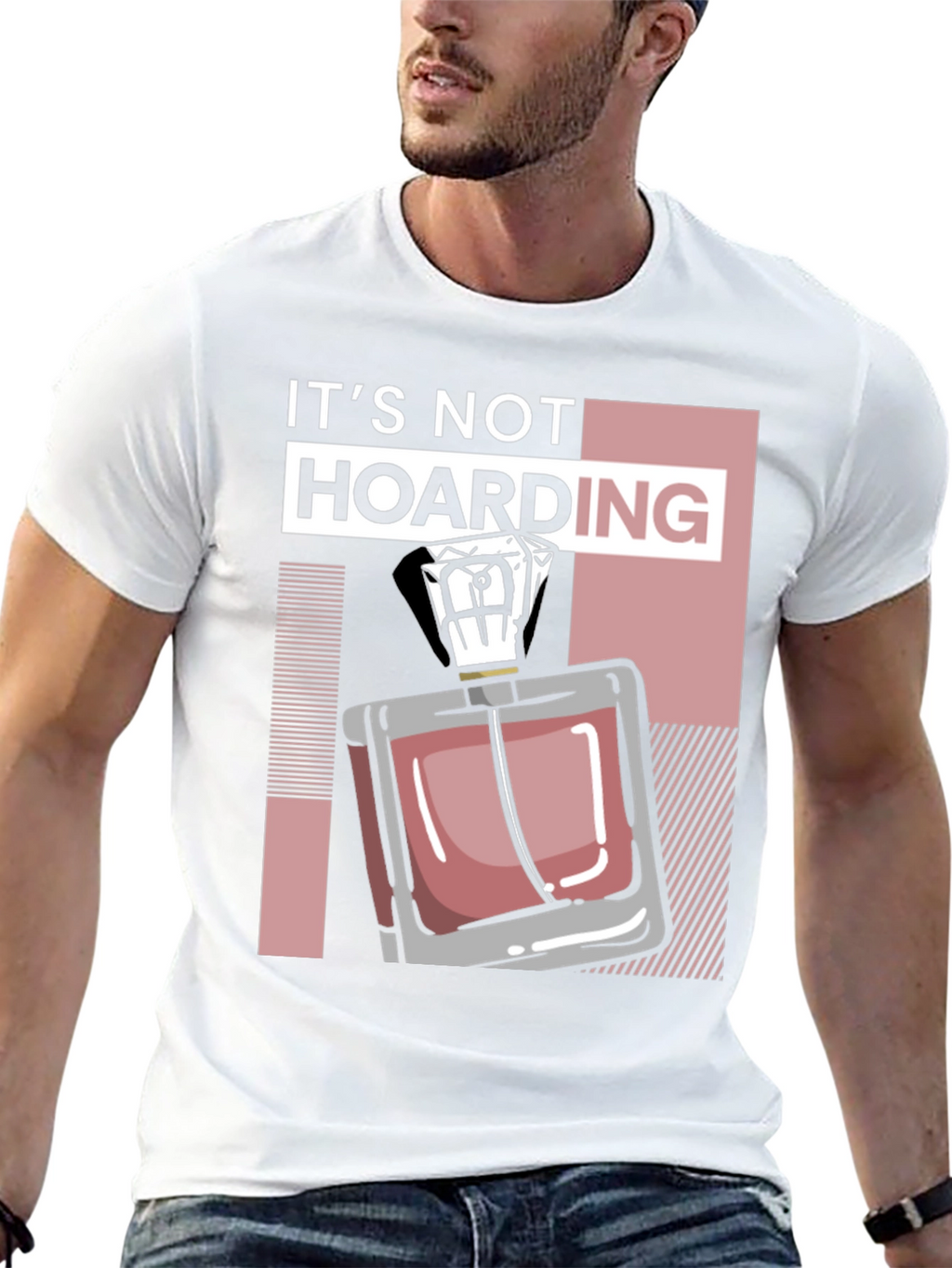Its Not Hoarding Perfume Black T-Shirt