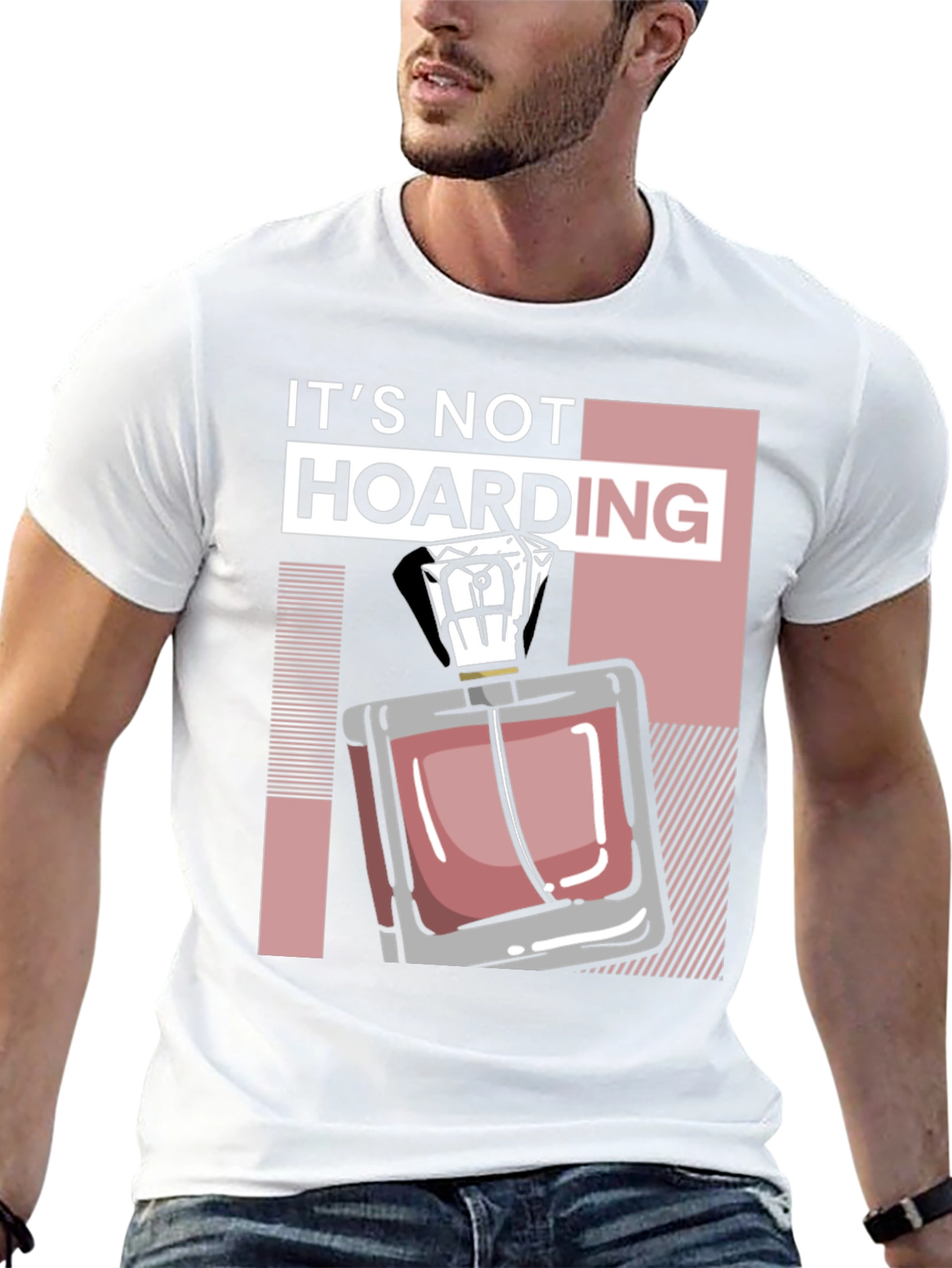 Its Not Hoarding Perfume Black T-Shirt