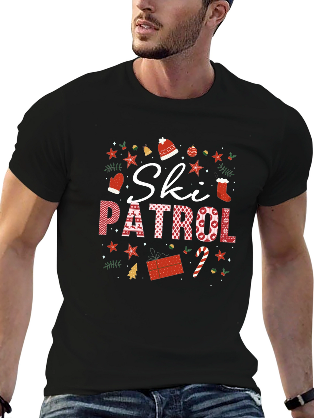 Ski Patrol Holiday T-Shirt