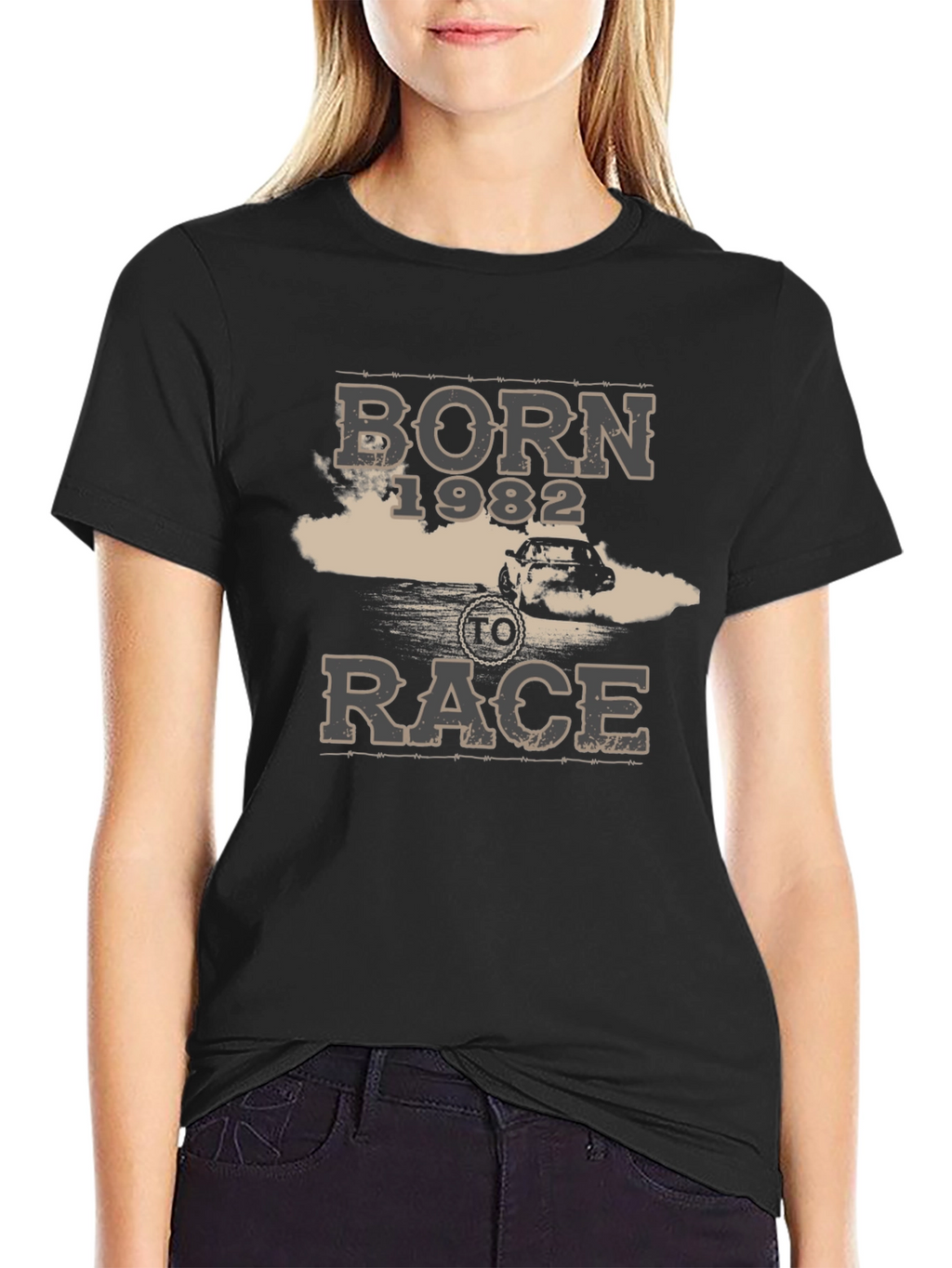 Born 1982 To Race Graphic Tee