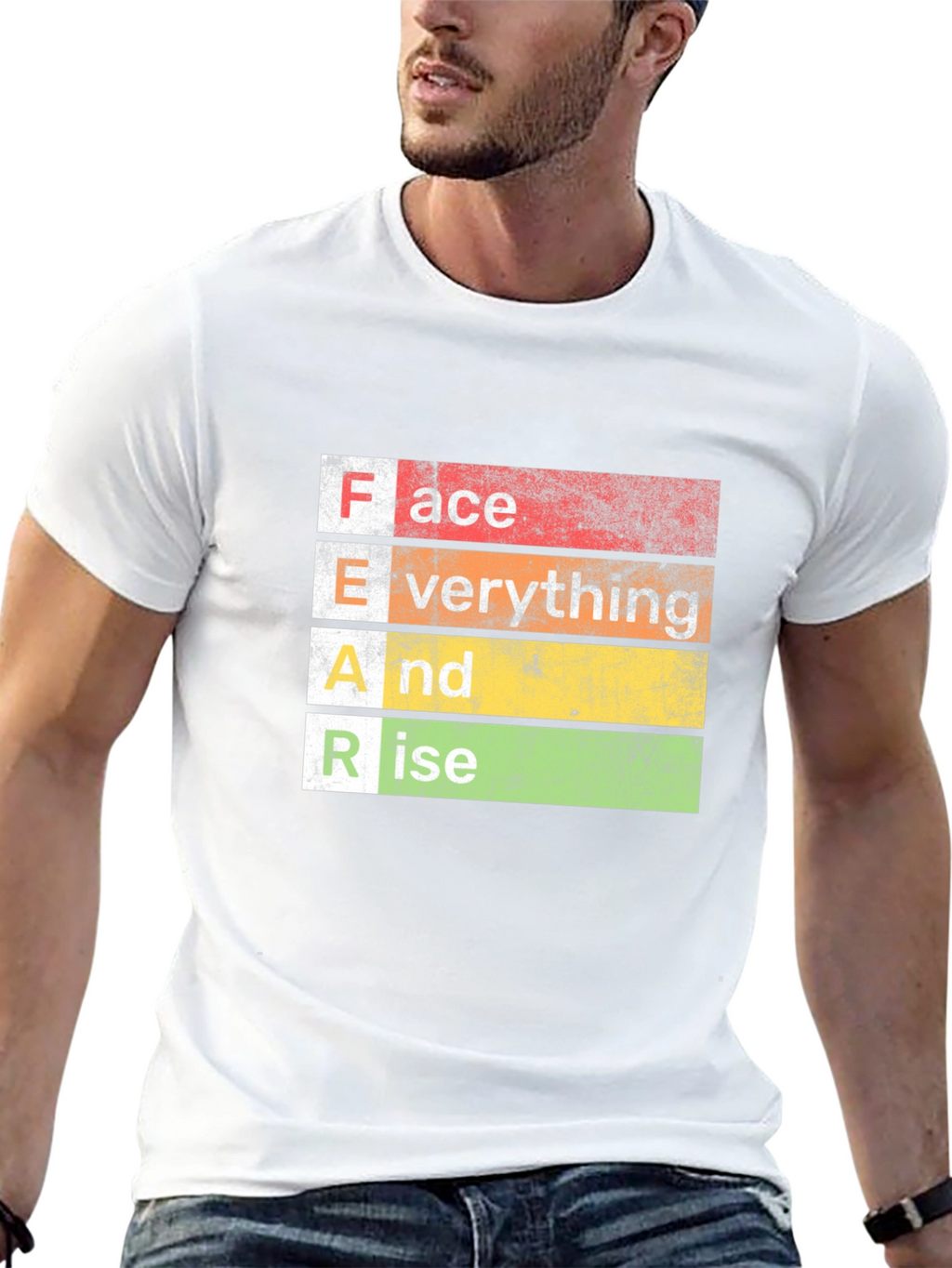 FEAR Face Everything And Rise Graphic Tee