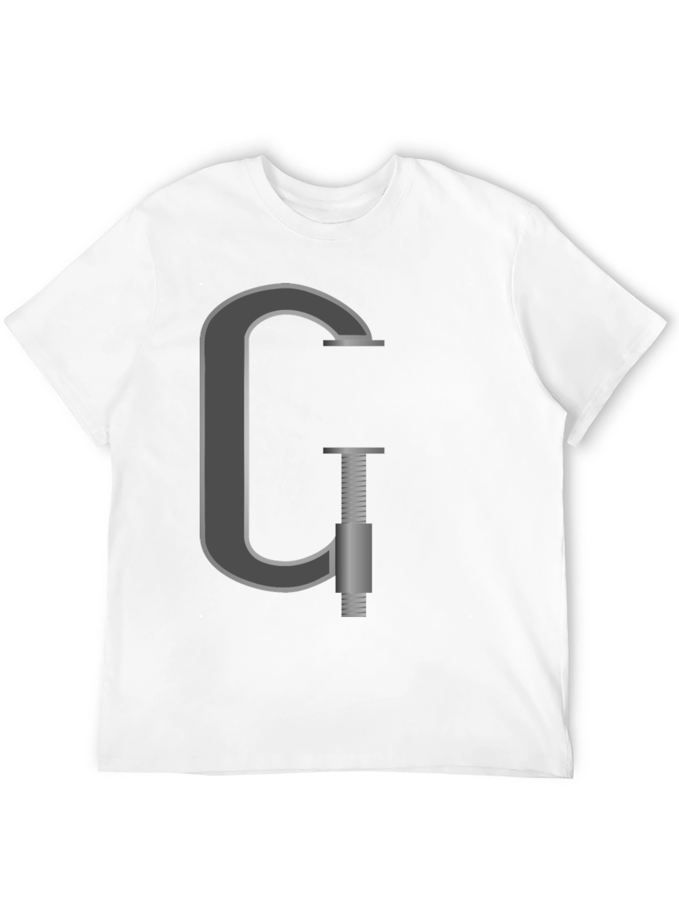 G-Clamp Graphic Tee - Black Cotton T-Shirt