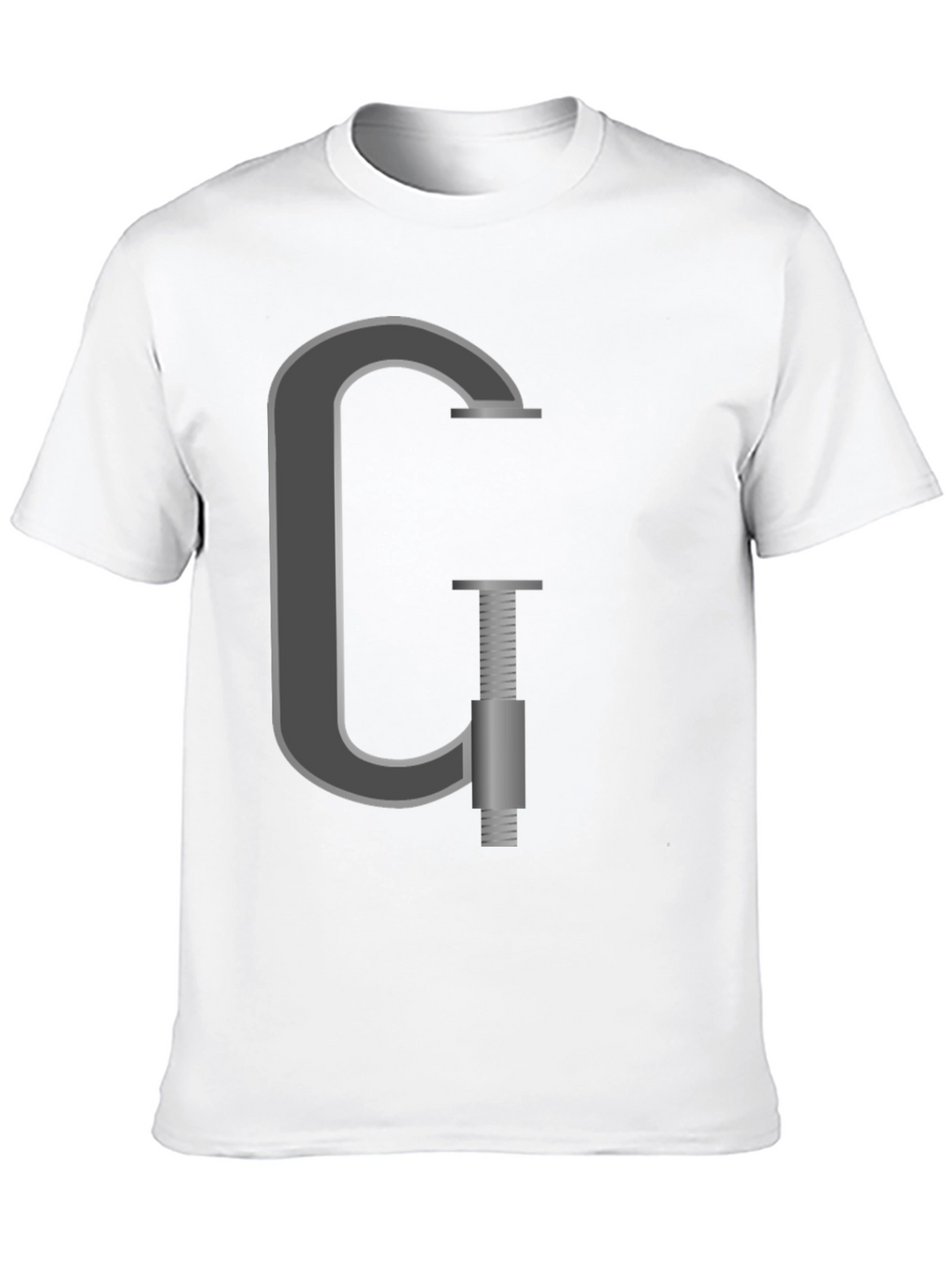 G-Clamp Graphic Tee - Black Cotton T-Shirt