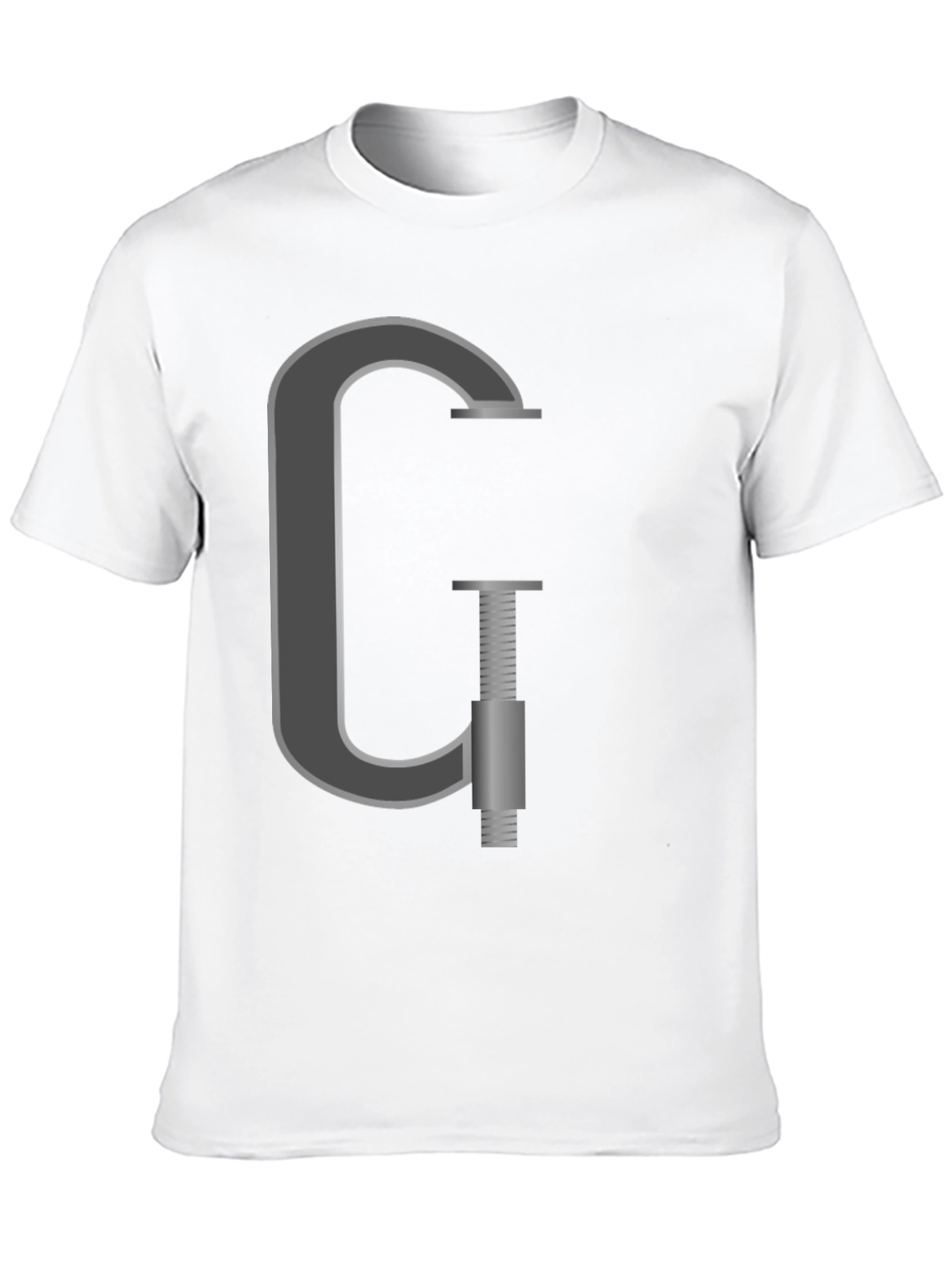 G-Clamp Graphic Tee - Black Cotton T-Shirt