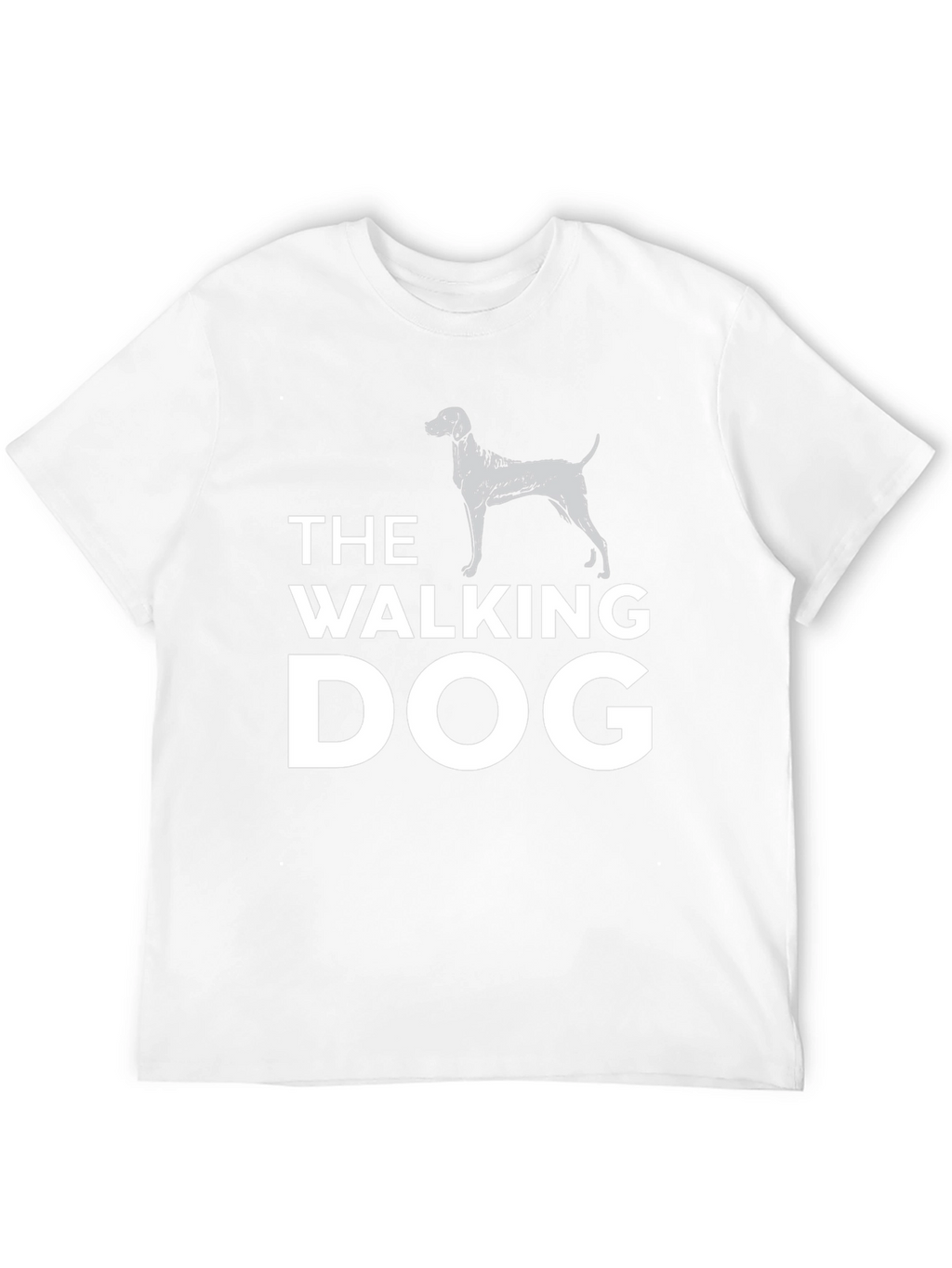The Walking Dog T-Shirt - Novelty Graphic Tee