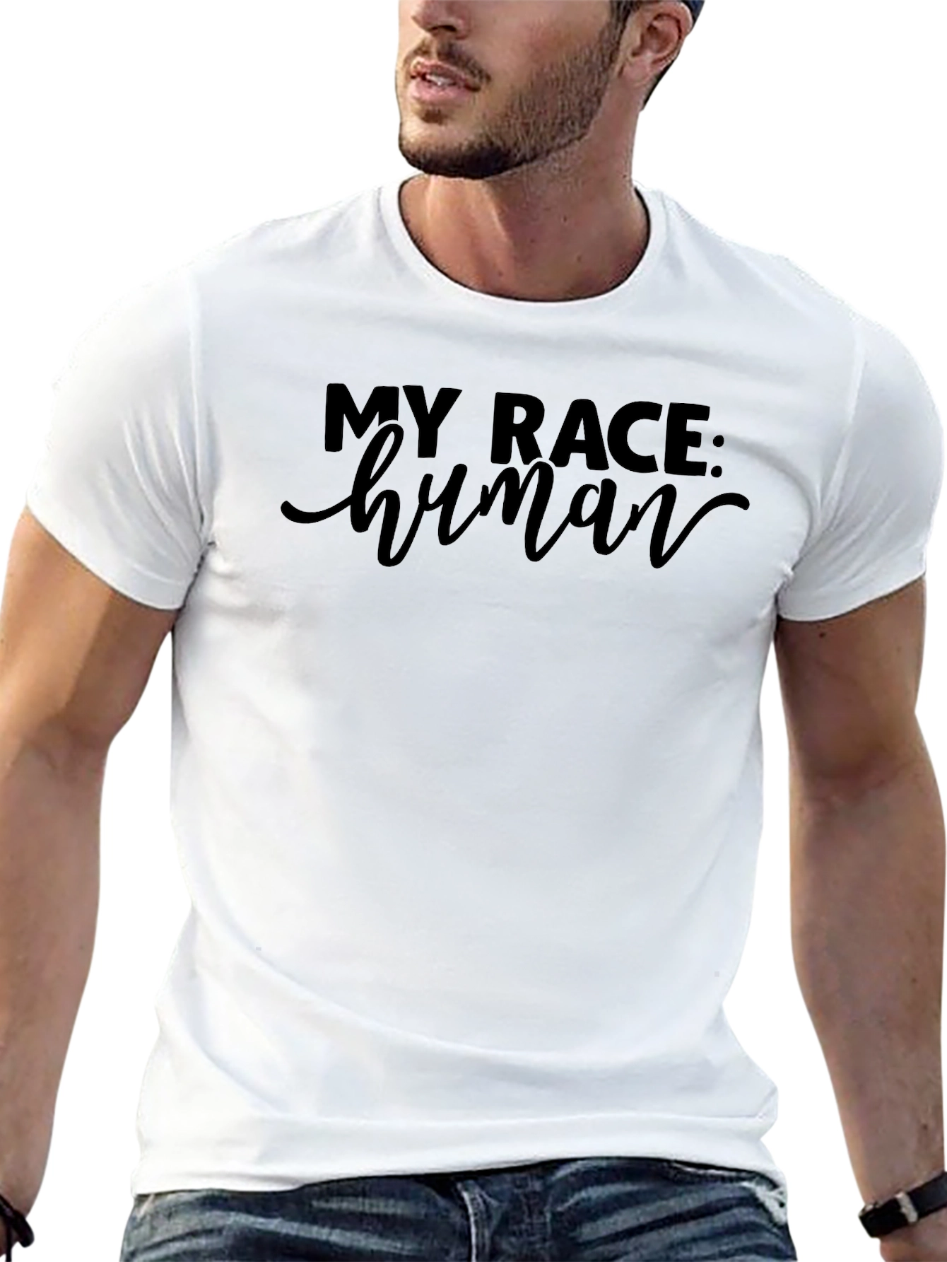 My Race: Human Graphic T-Shirt