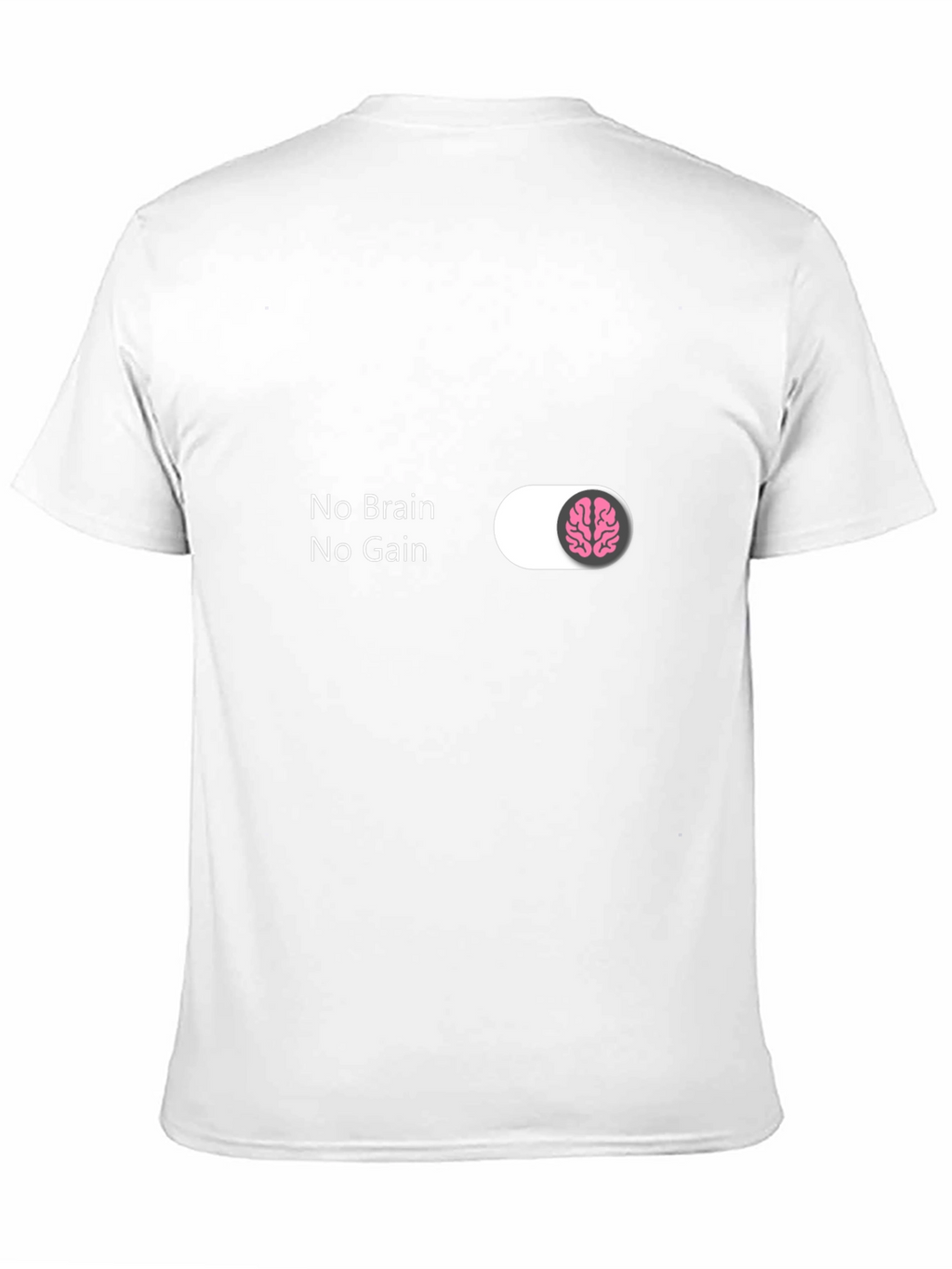 No Brain No Gain Graphic Tee