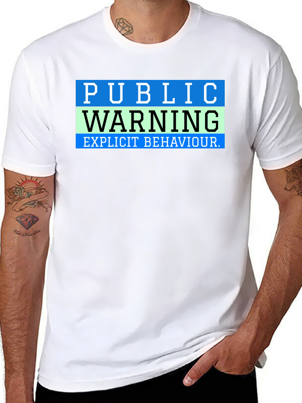 Public Warning Explicit Behavior T-Shirt