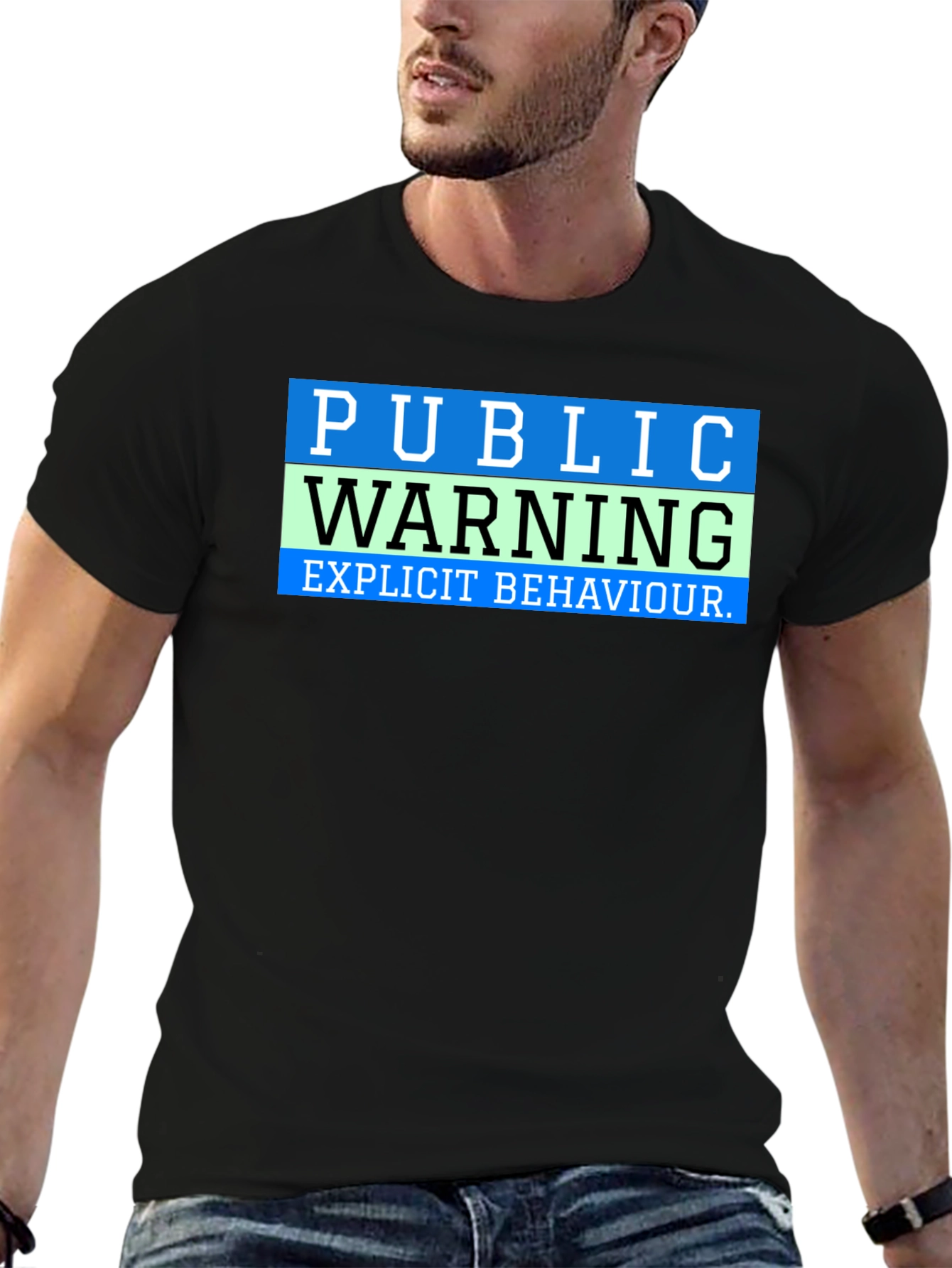 Public Warning Explicit Behavior T-Shirt