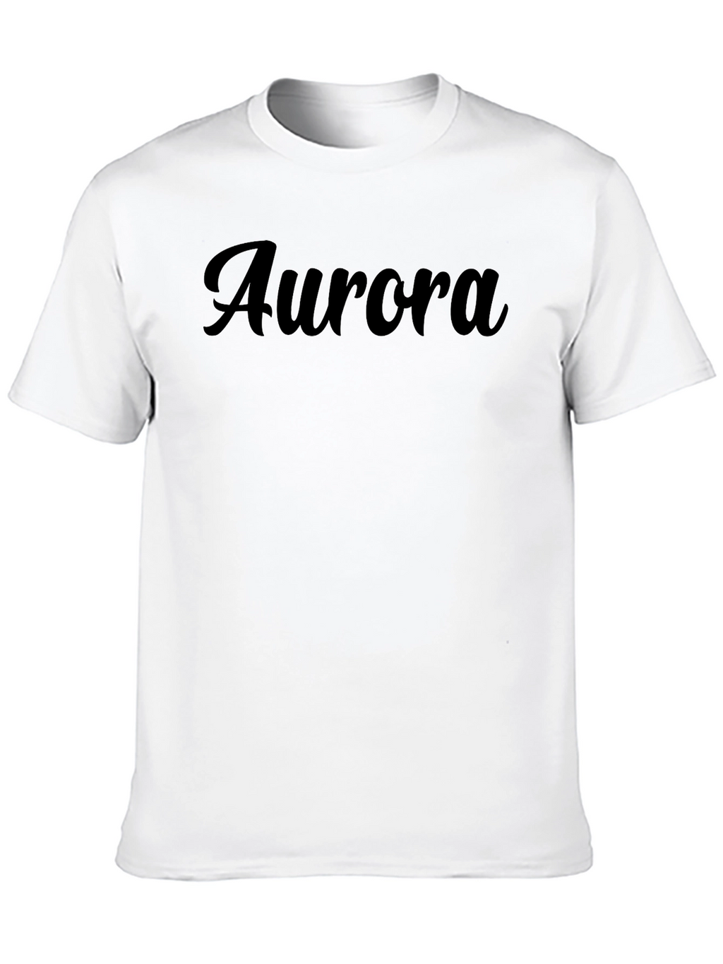 Aurora Black Tee - Stylish & Comfortable