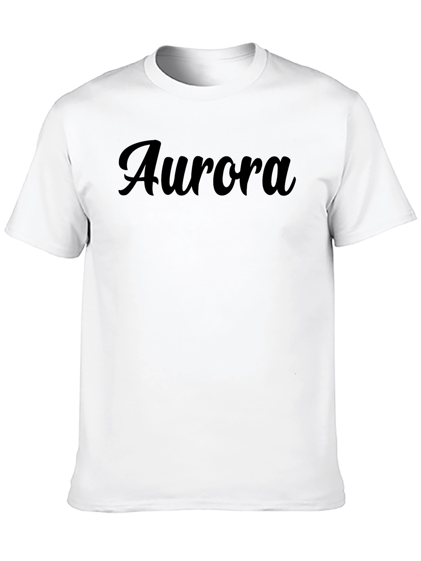 Aurora Black Tee - Stylish & Comfortable