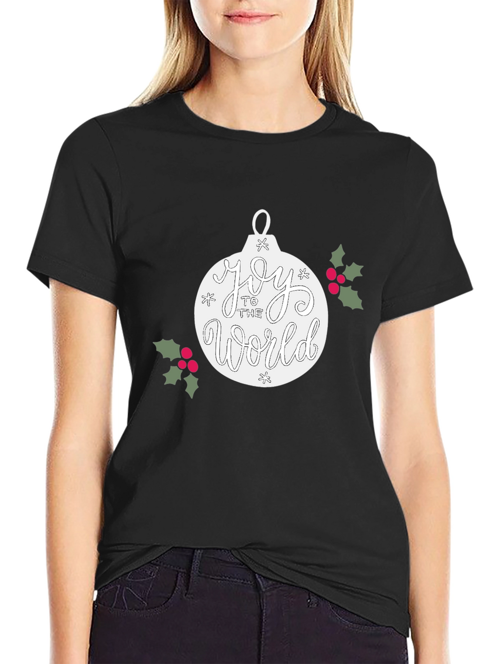 Joy to the World Christmas Graphic Tee