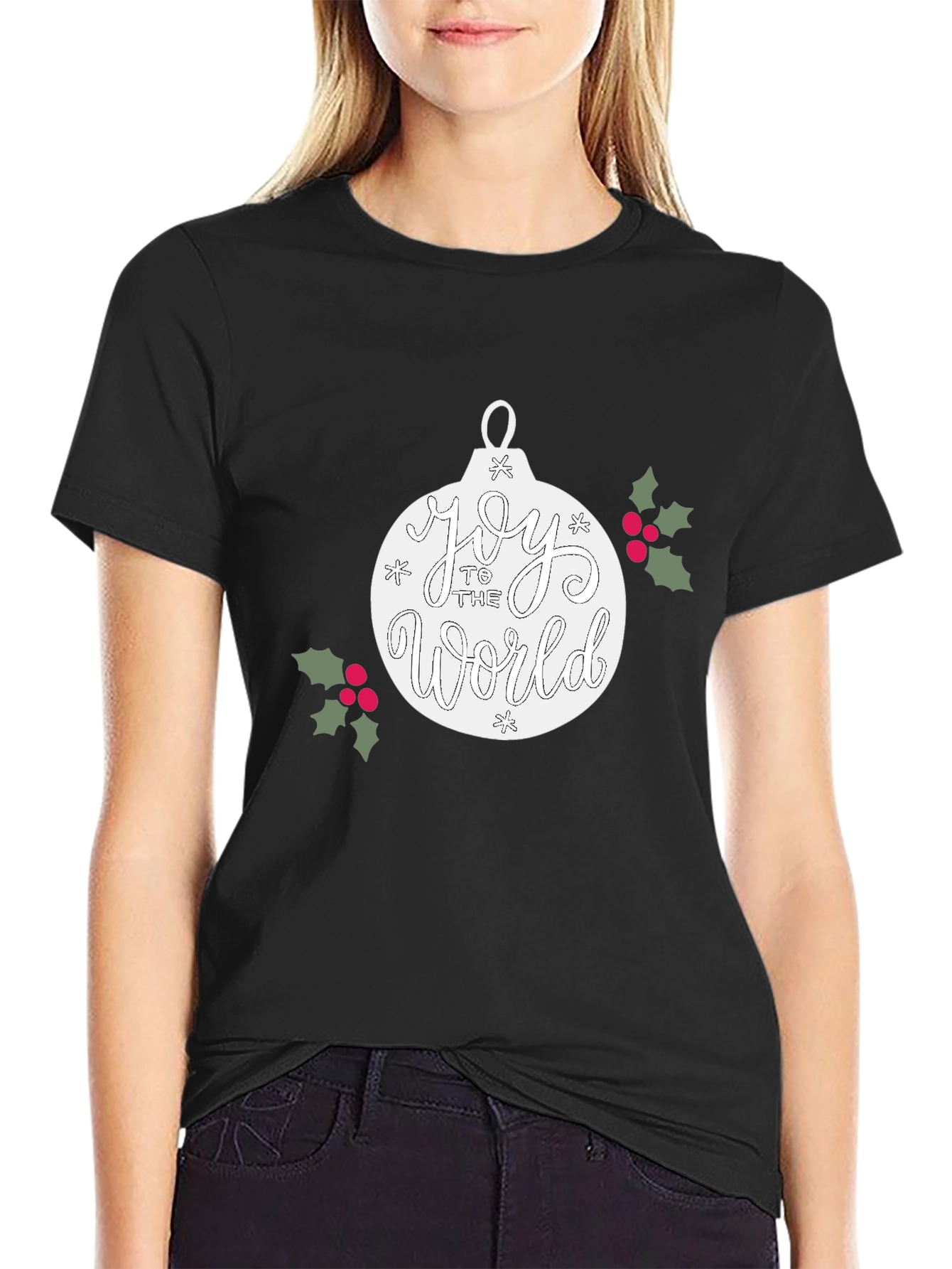 Joy to the World Christmas Graphic Tee