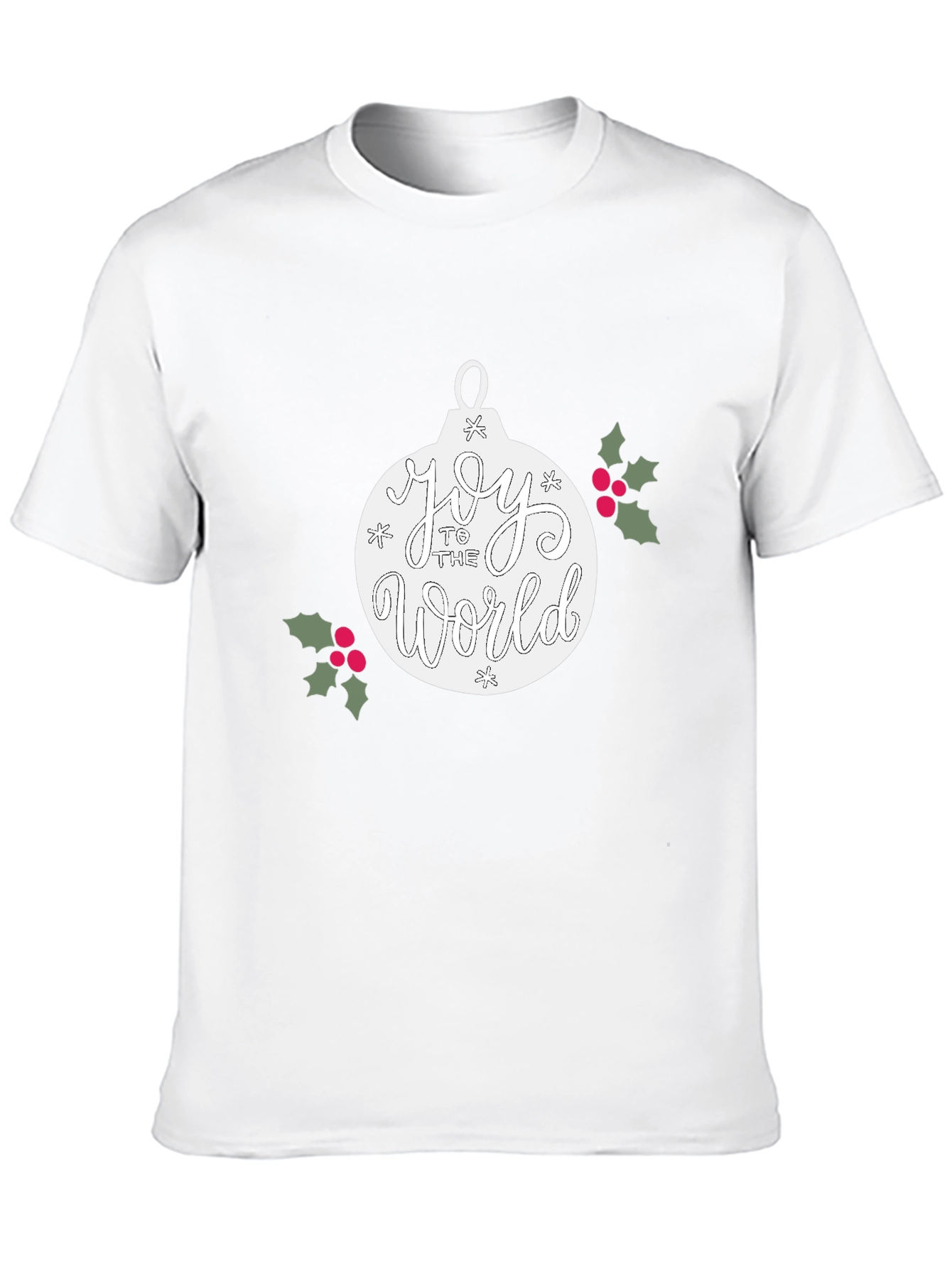 Joy to the World Christmas Graphic Tee