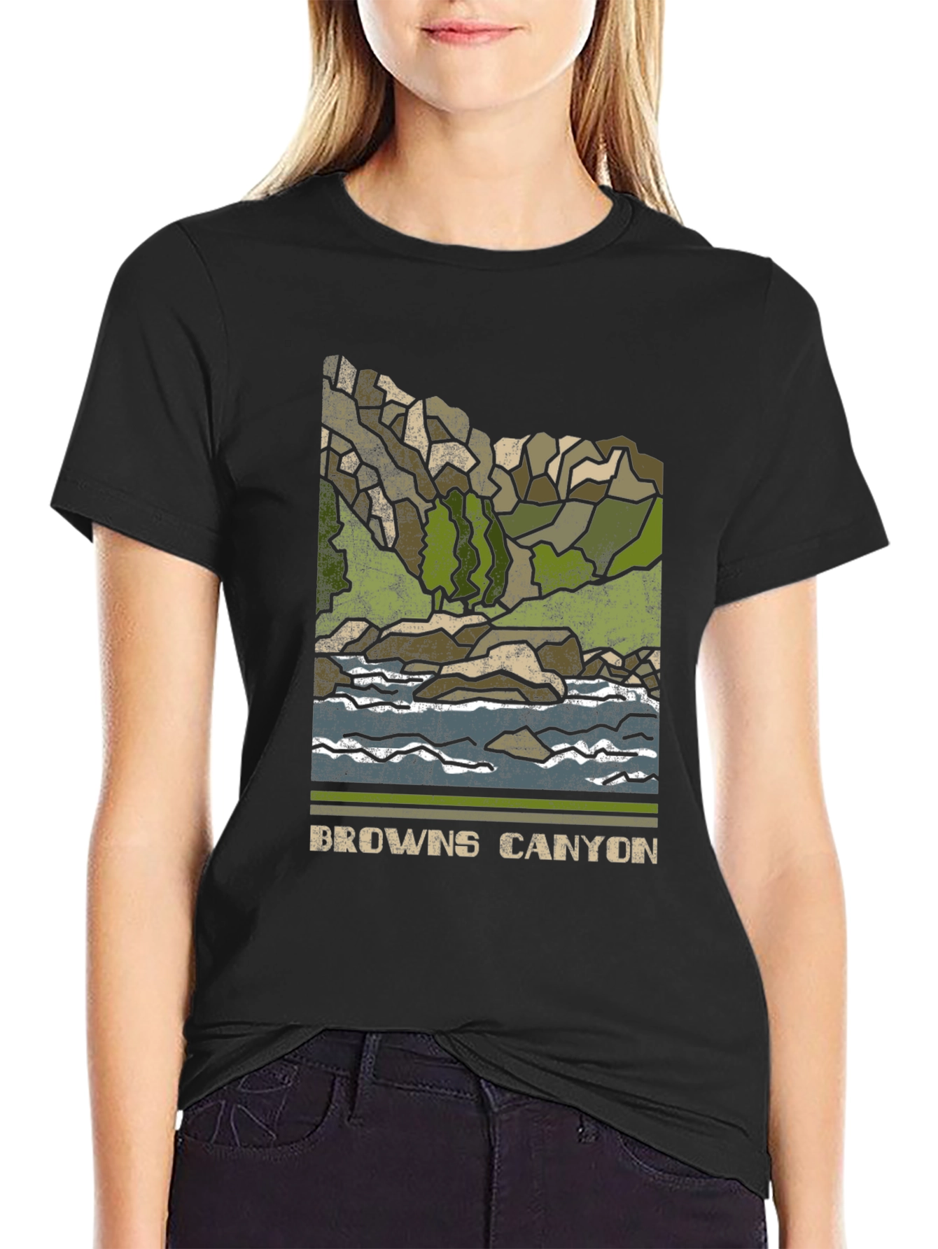 Browns Canyon Graphic Tee - River Adventure