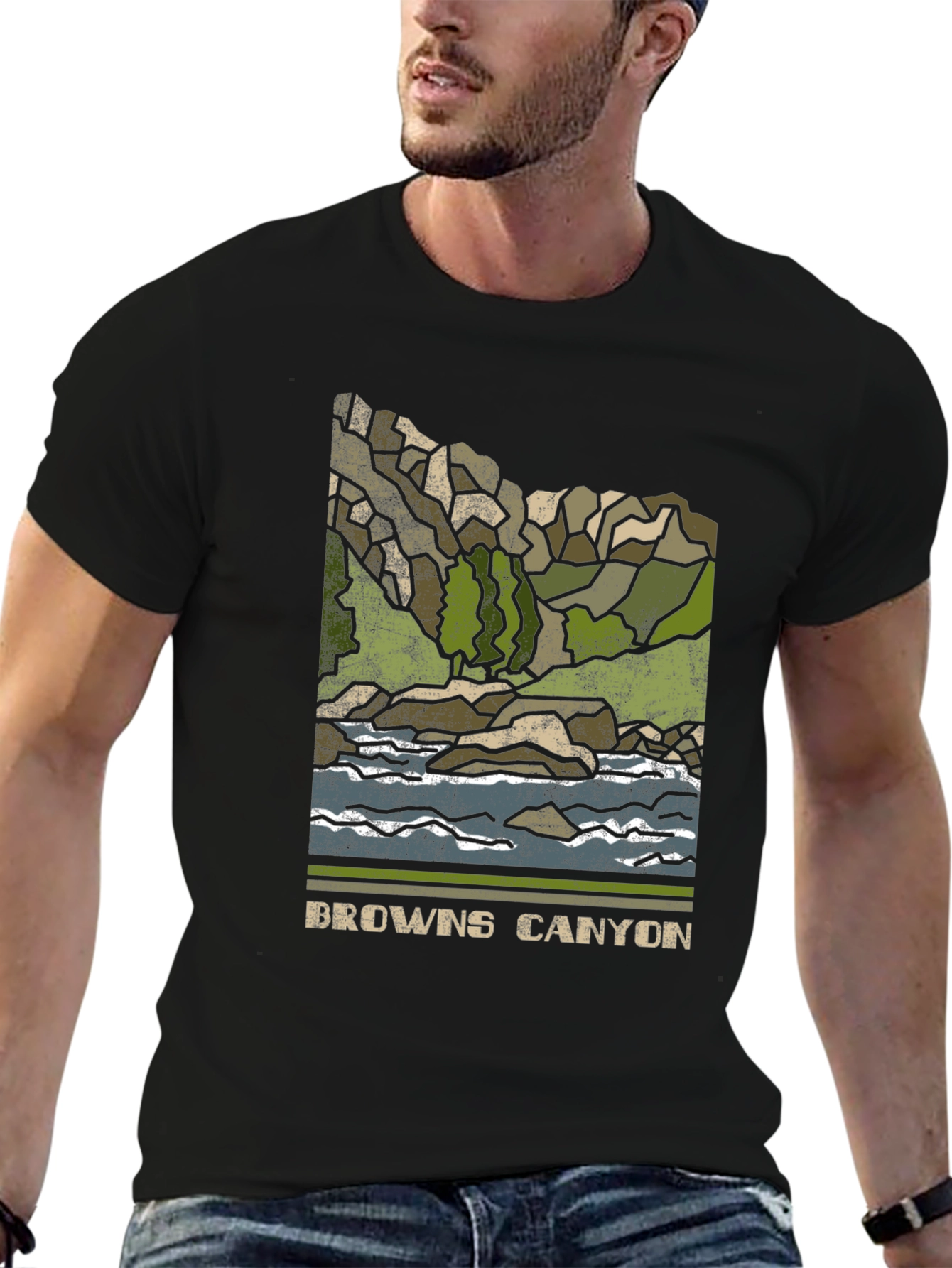 Browns Canyon Graphic Tee - River Adventure