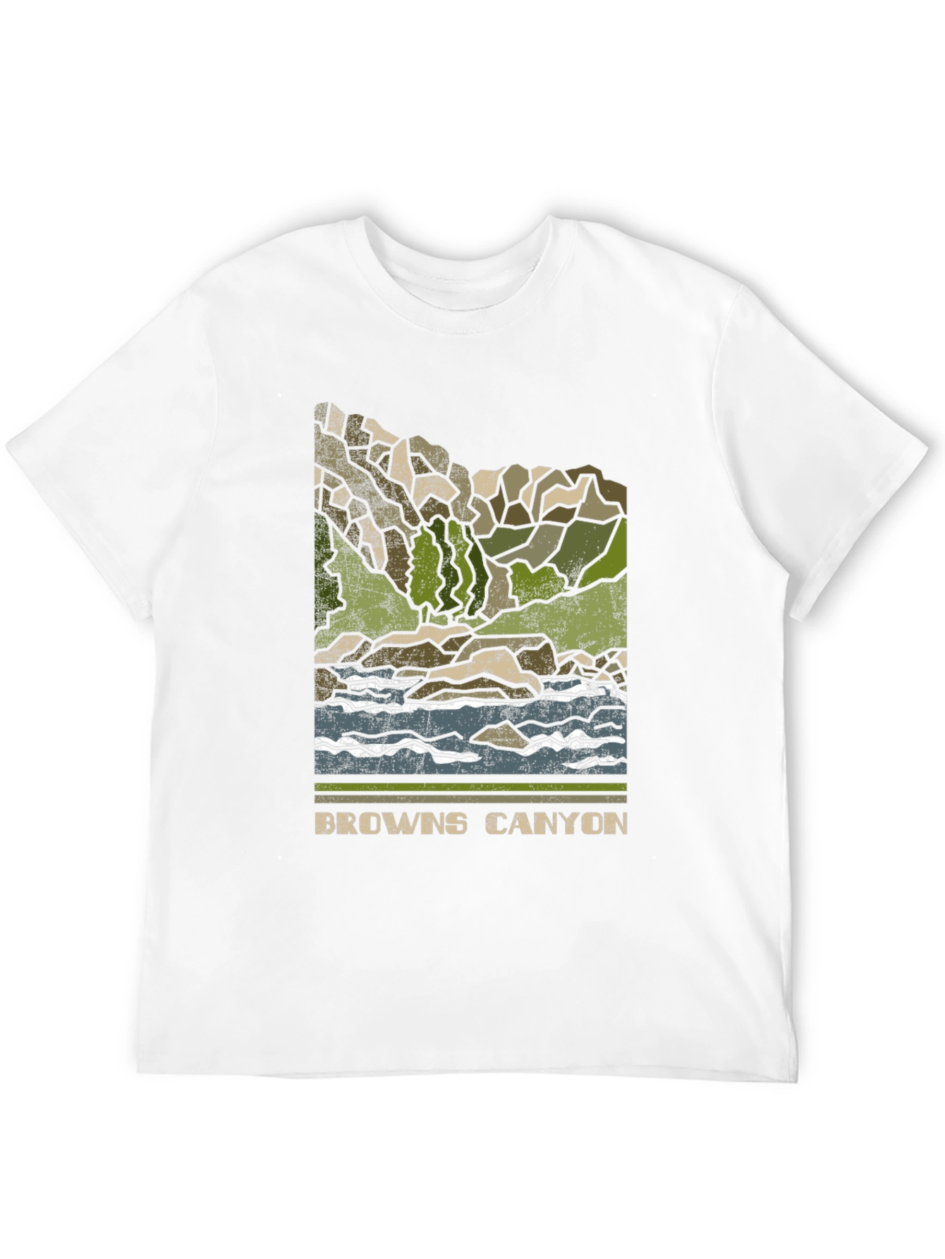 Browns Canyon Graphic Tee - River Adventure