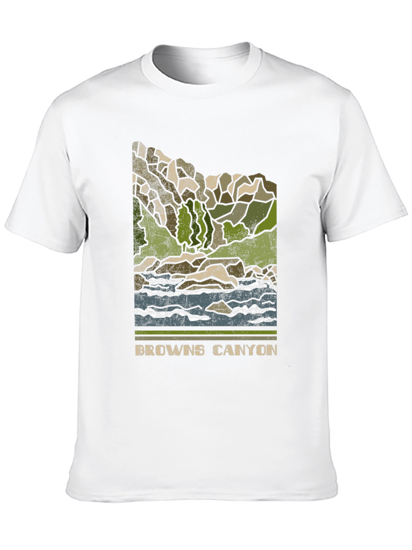 Browns Canyon Graphic Tee - River Adventure