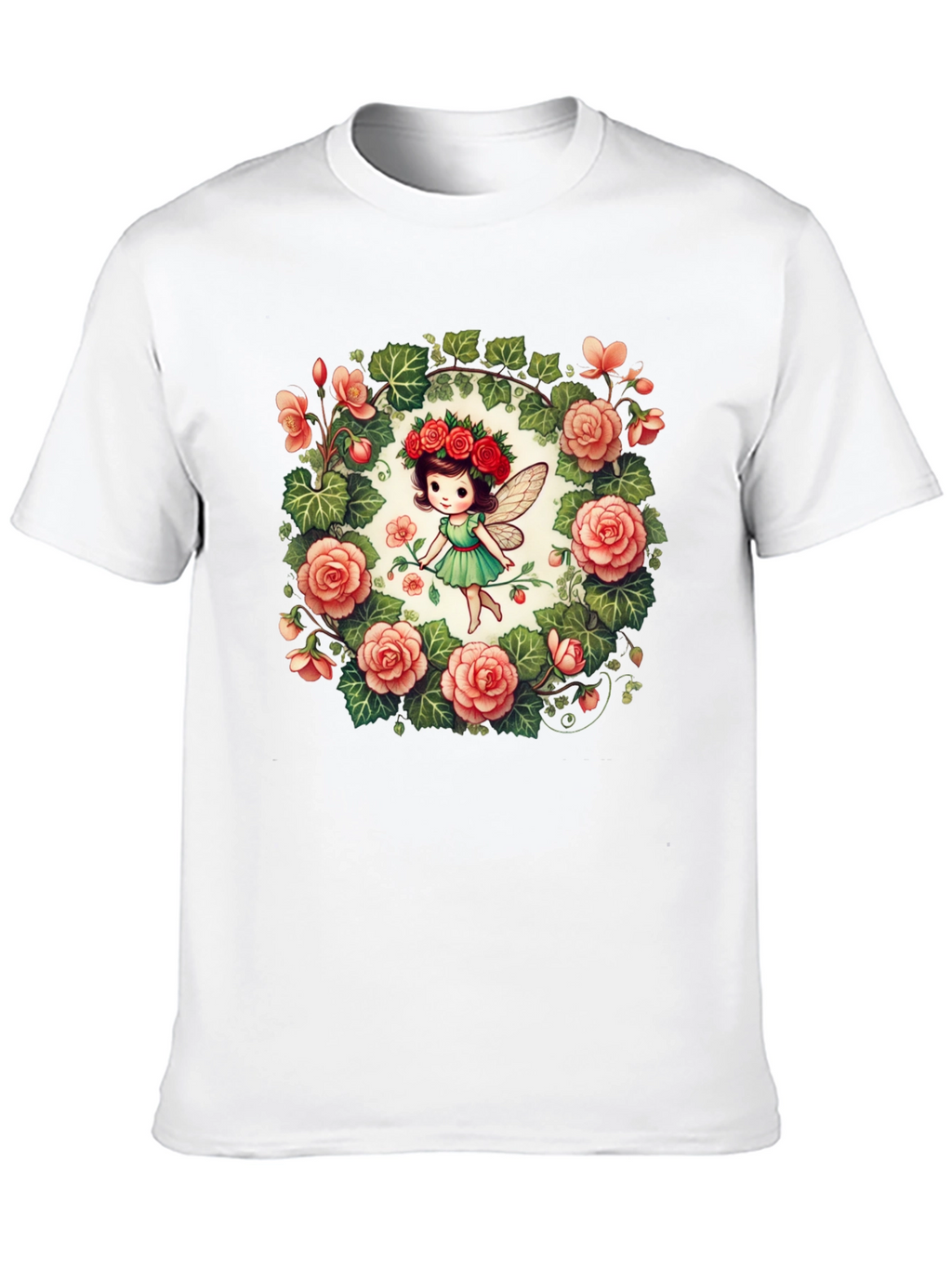 Fairy Garden T-Shirt - Cute Floral Graphic Tee