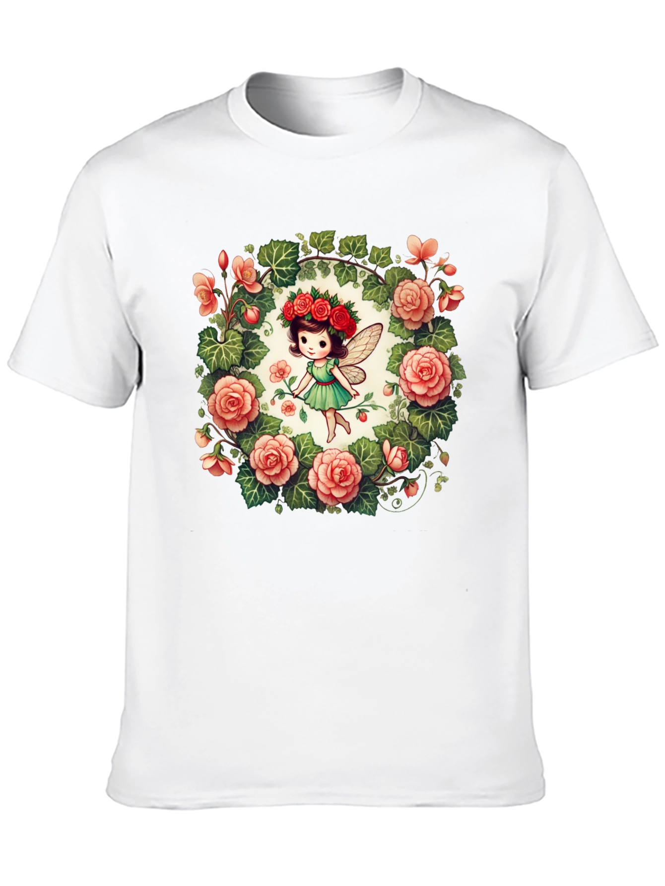 Fairy Garden T-Shirt - Cute Floral Graphic Tee