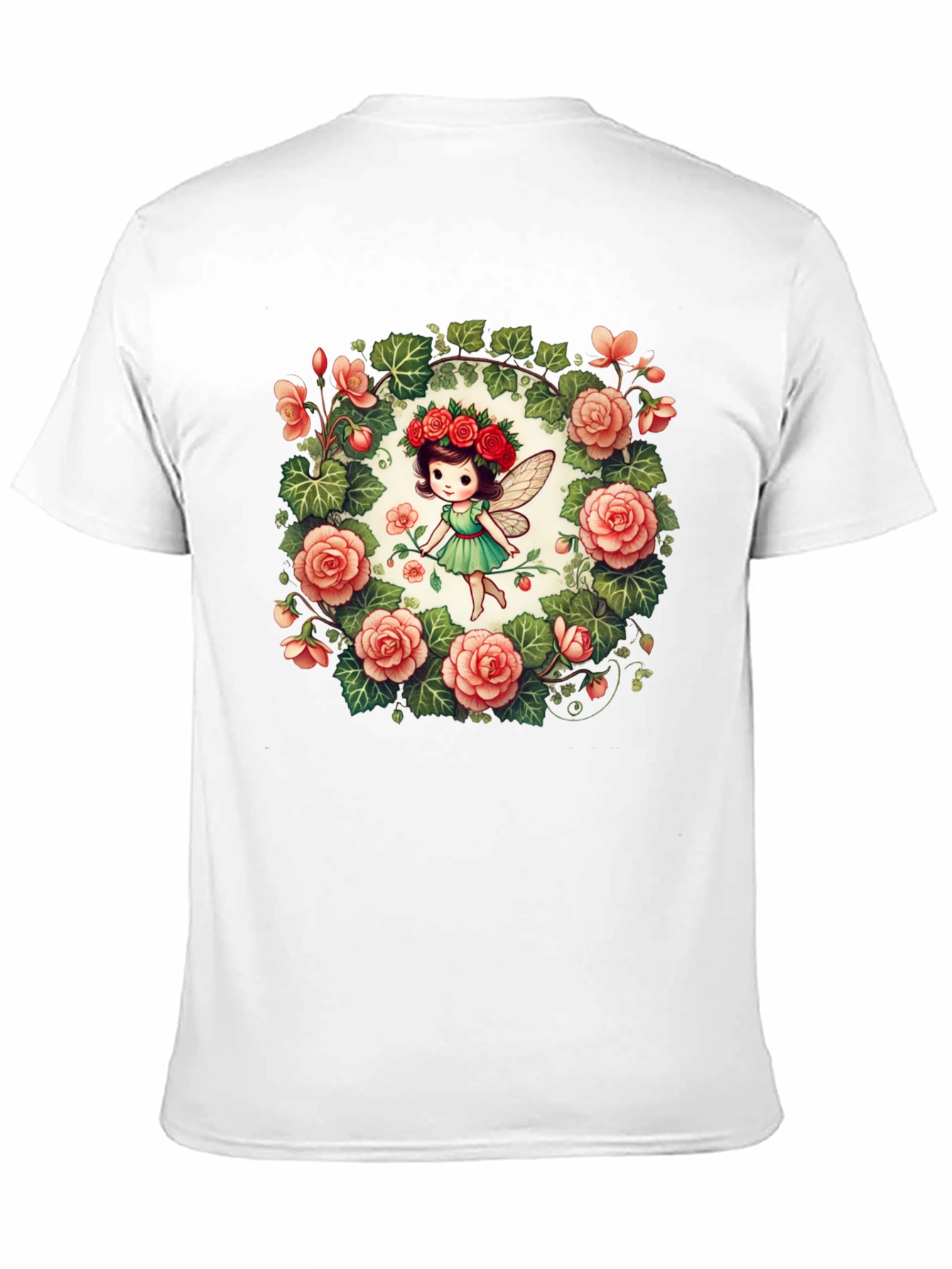 Fairy Garden T-Shirt - Cute Floral Graphic Tee