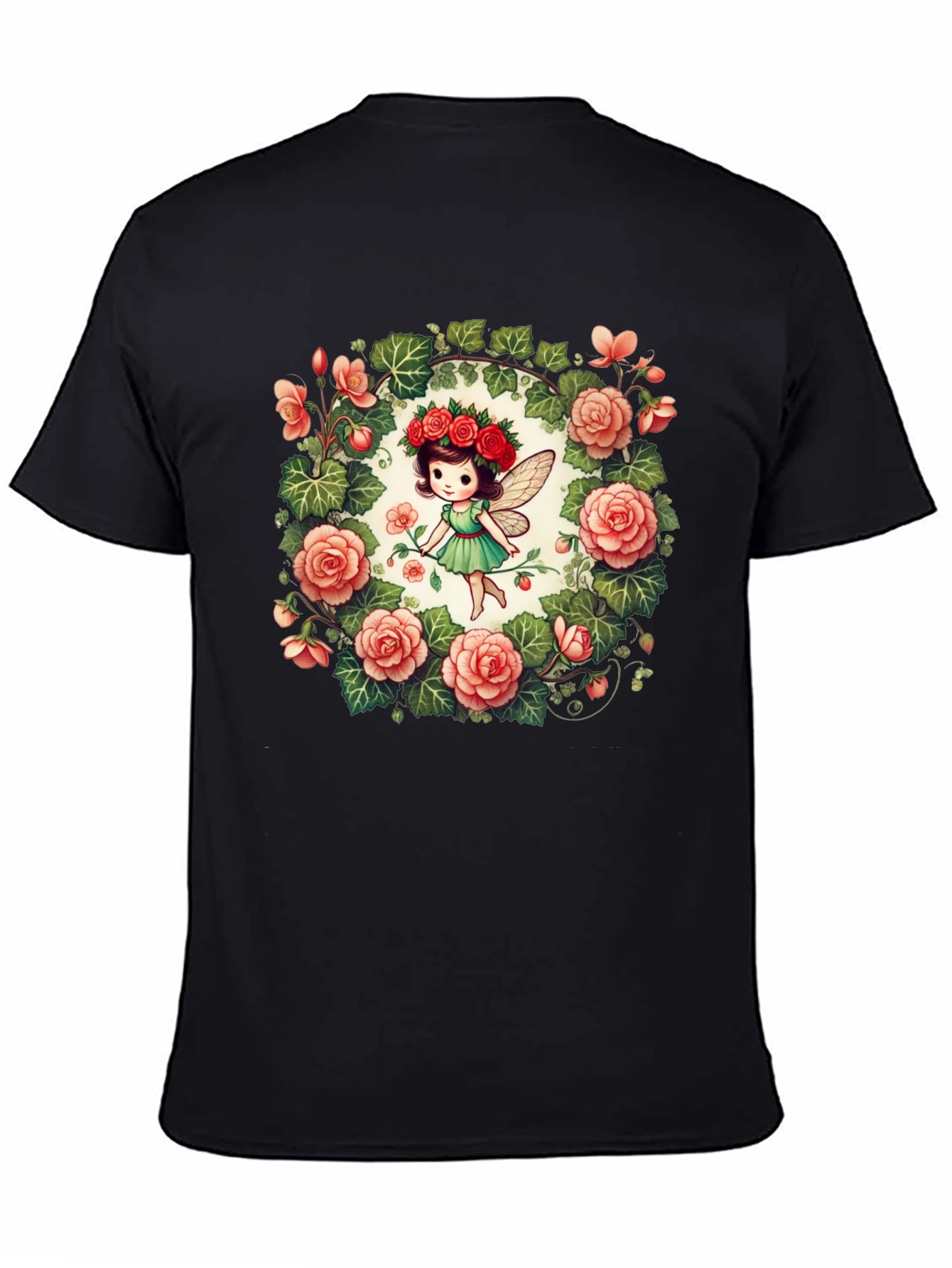Fairy Garden T-Shirt - Cute Floral Graphic Tee
