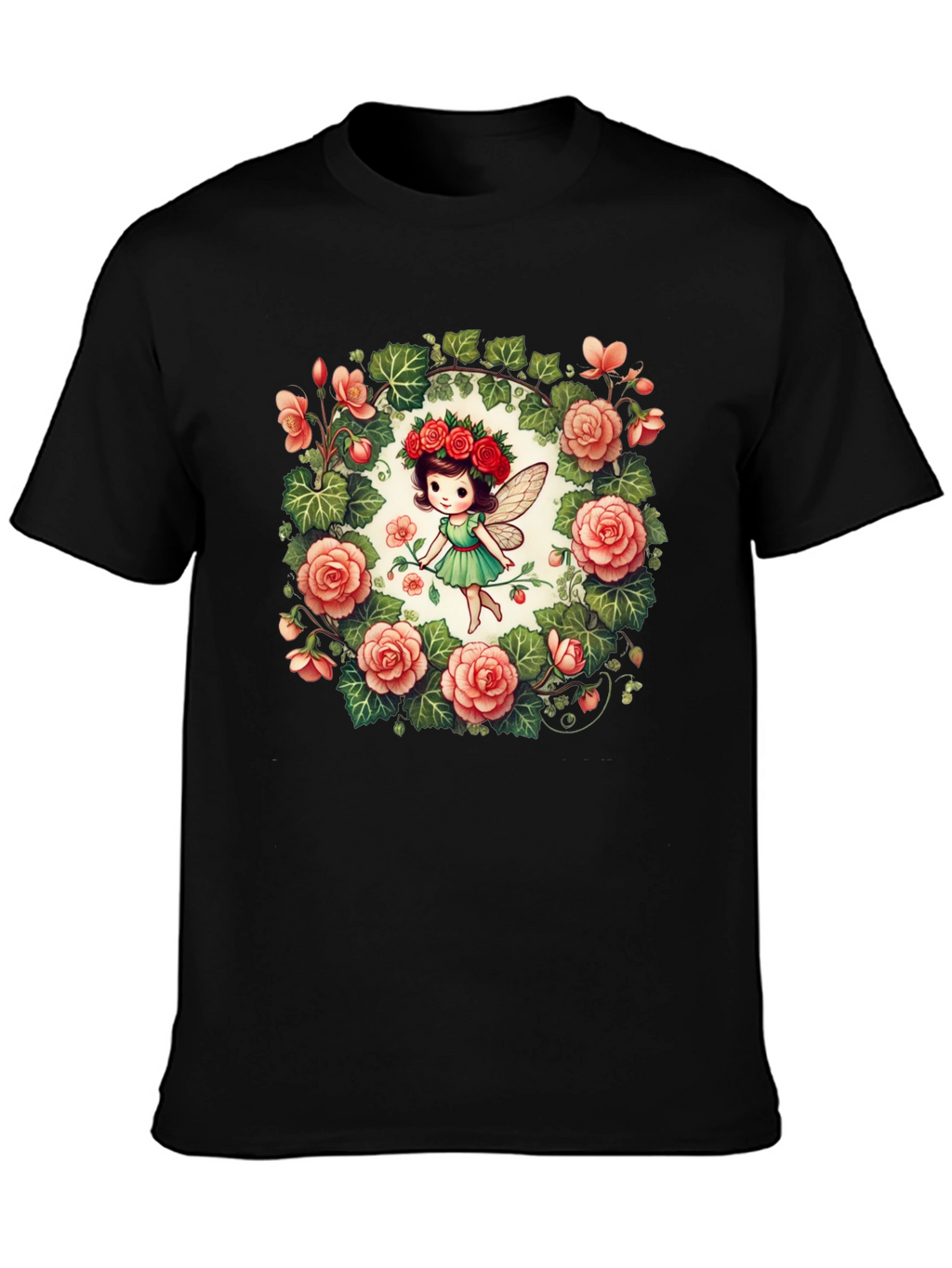 Fairy Garden T-Shirt - Cute Floral Graphic Tee