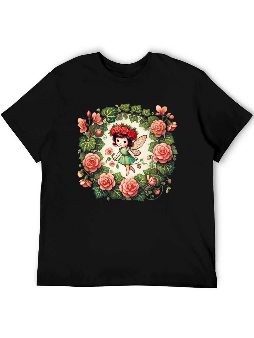 Fairy Garden T-Shirt - Cute Floral Graphic Tee