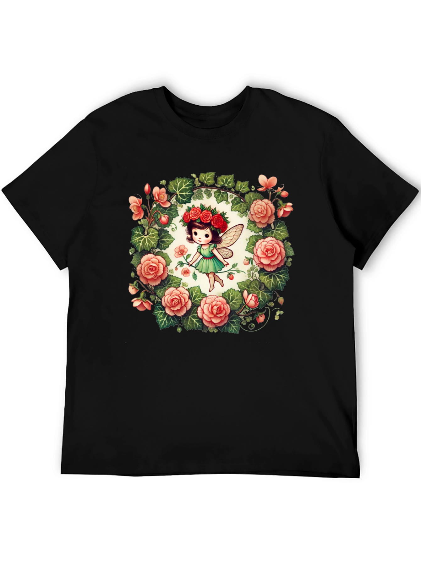 Fairy Garden T-Shirt - Cute Floral Graphic Tee