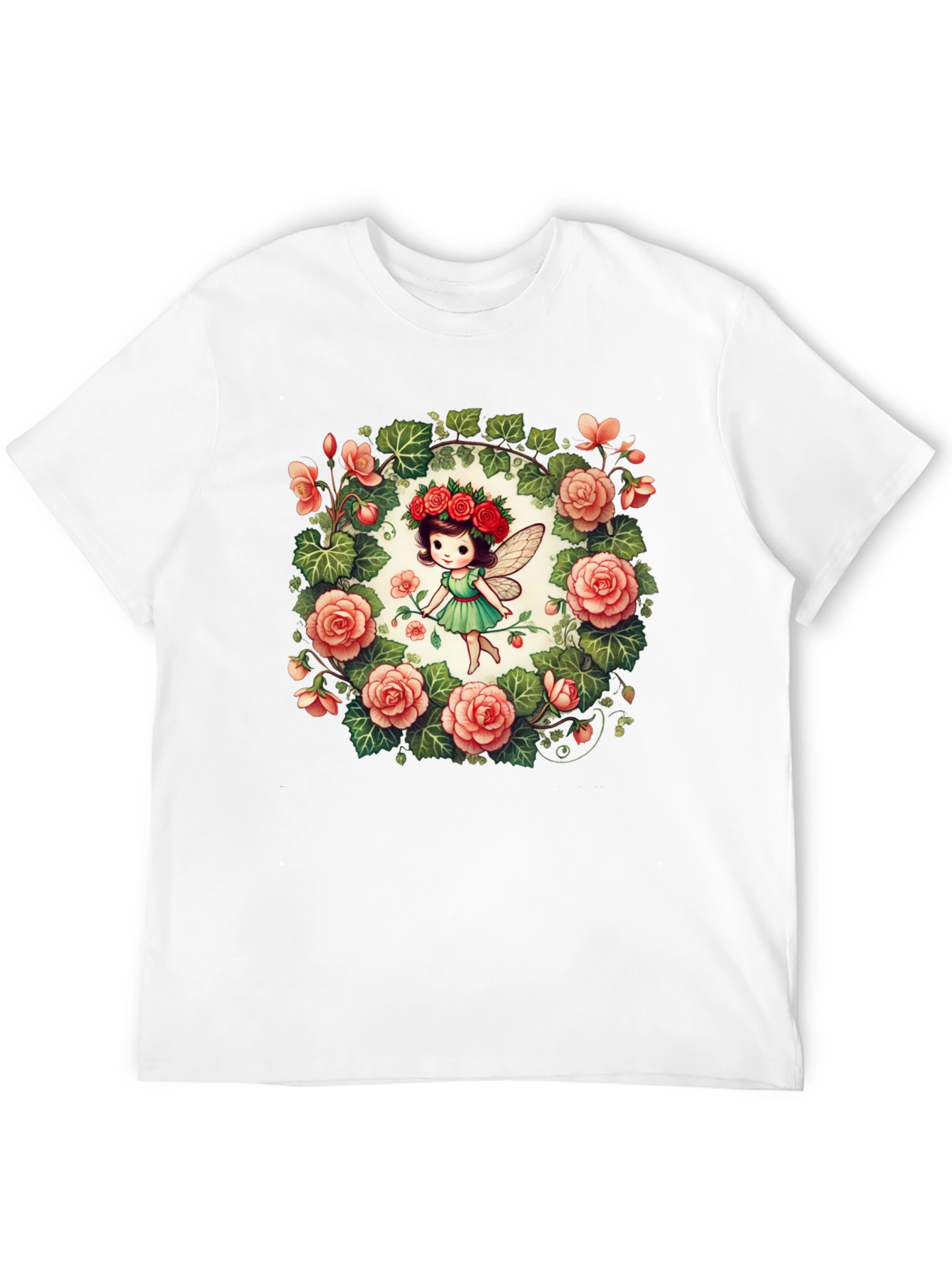 Fairy Garden T-Shirt - Cute Floral Graphic Tee