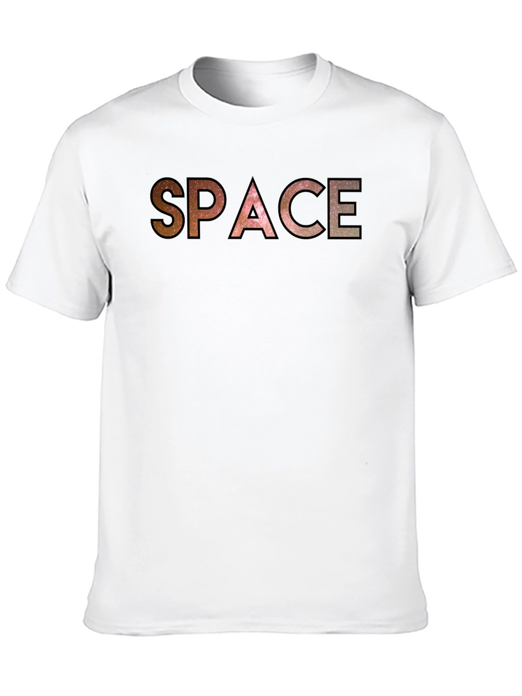 Space Galaxy T-Shirt - Black Tee