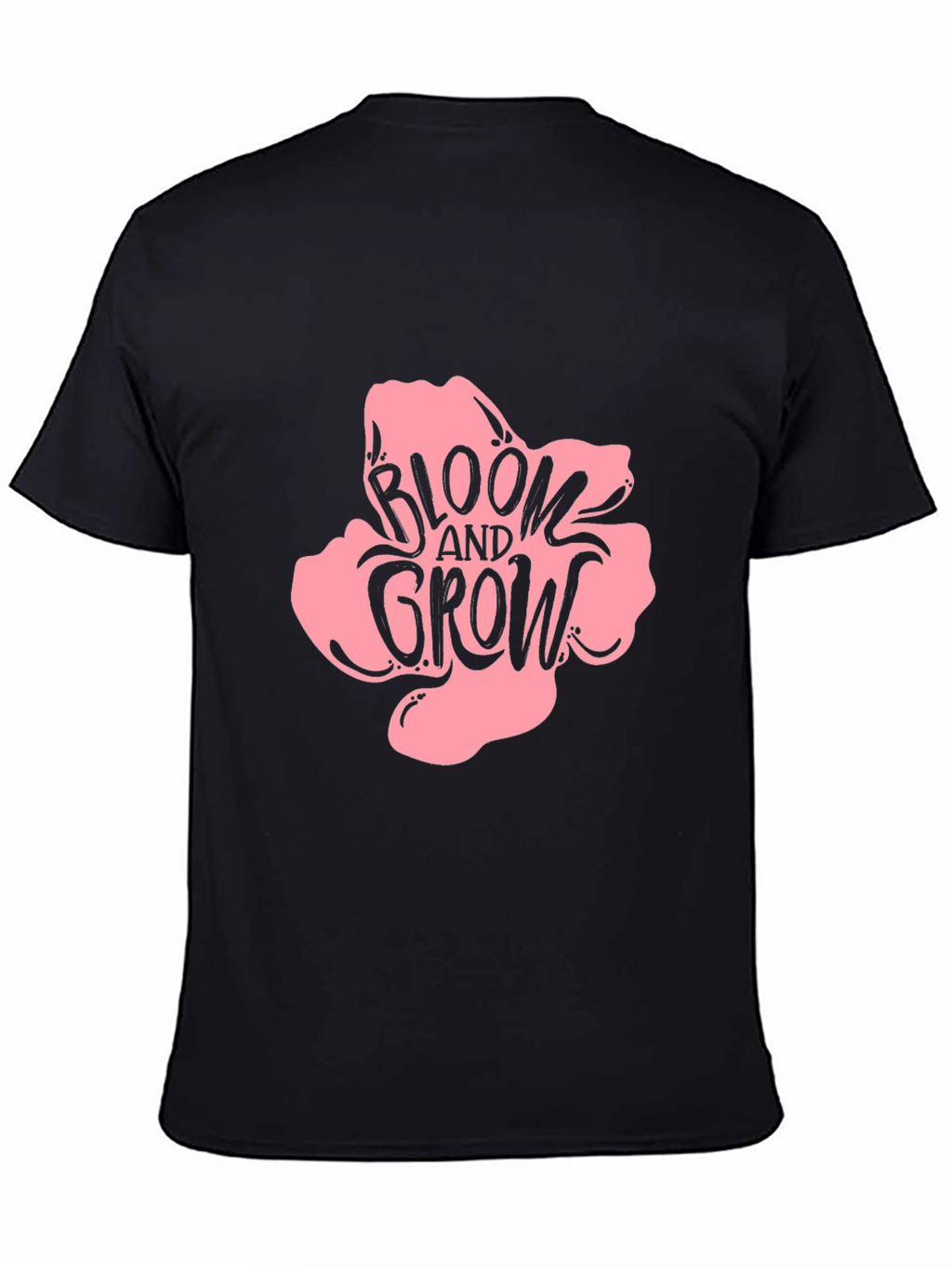 Bloom and Grow Graphic Tee - Black