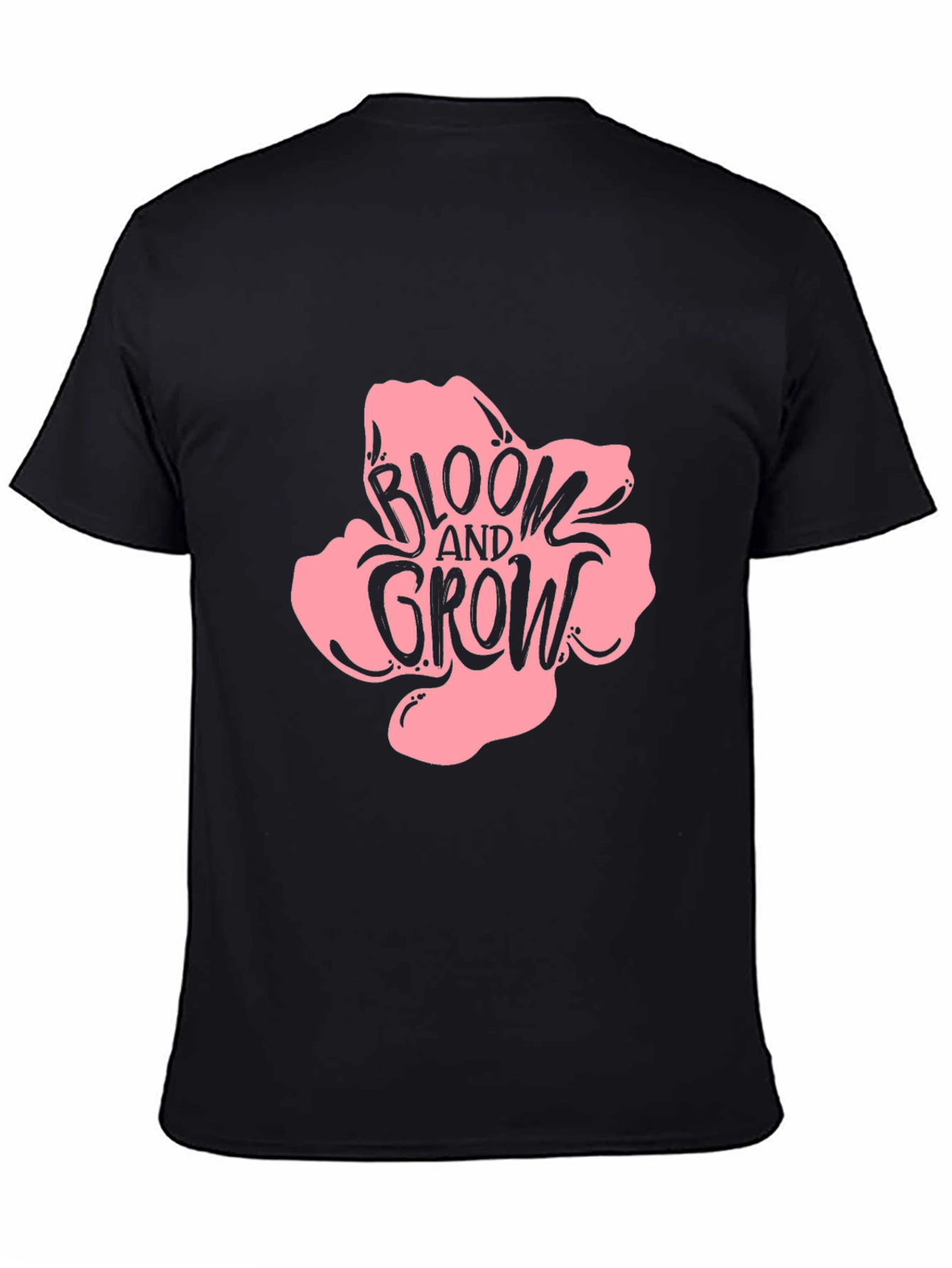 Bloom and Grow Graphic Tee - Black