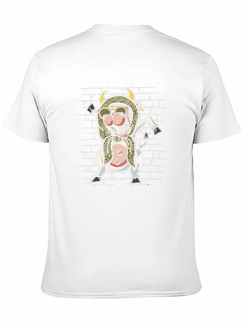 Funny Babushka Cow T-Shirt