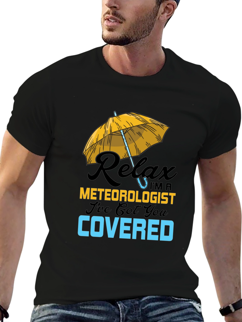 Relax Meteorologist Covered T-Shirt