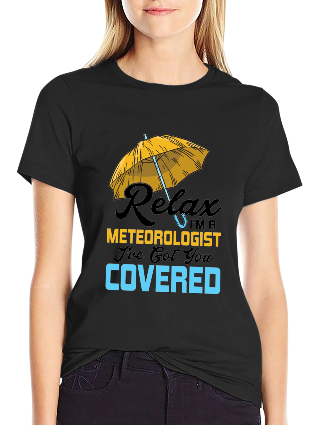 Relax Meteorologist Covered T-Shirt