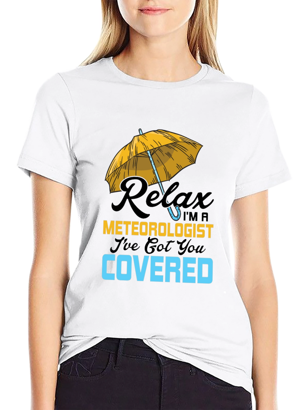 Relax Meteorologist Covered T-Shirt