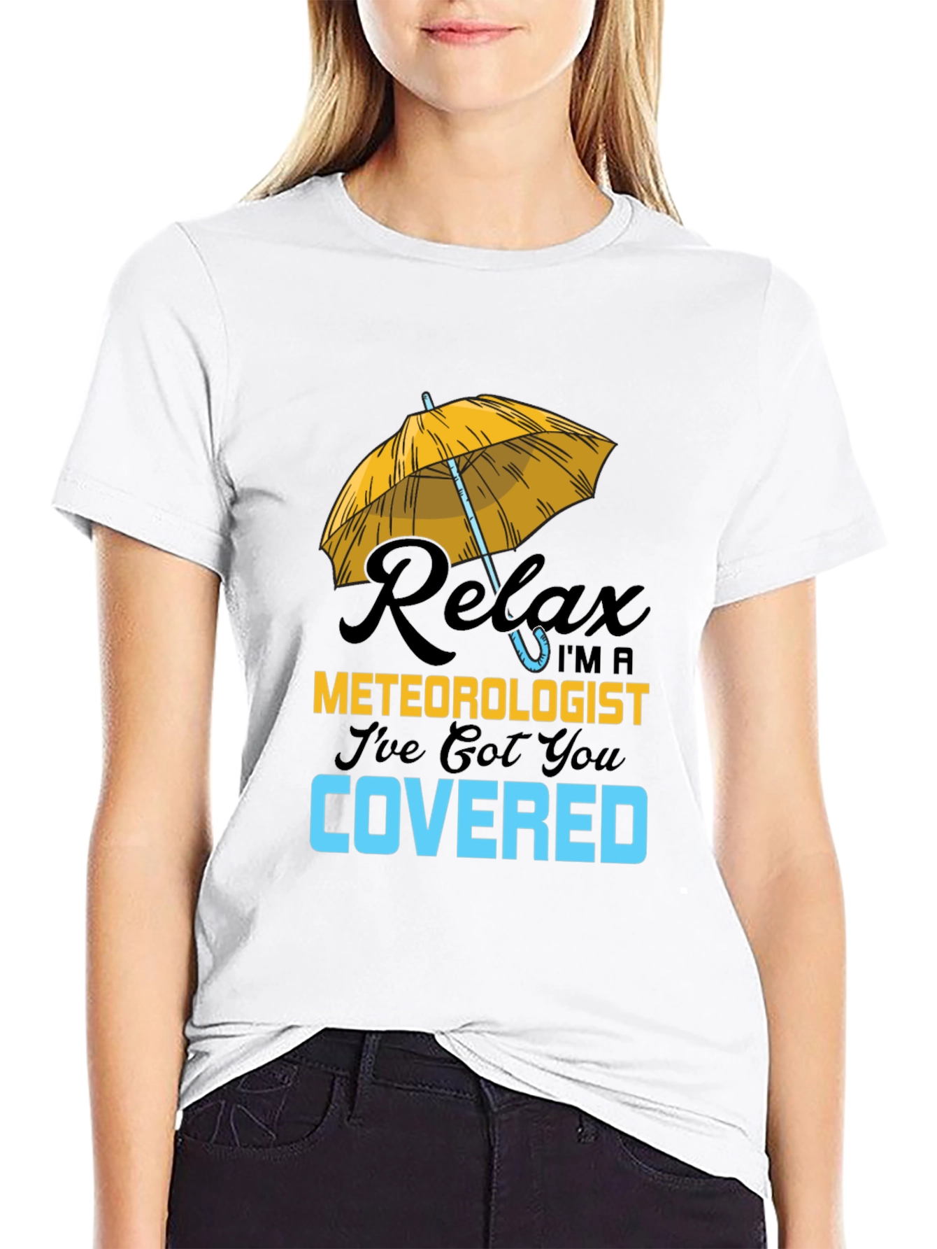 Relax Meteorologist Covered T-Shirt