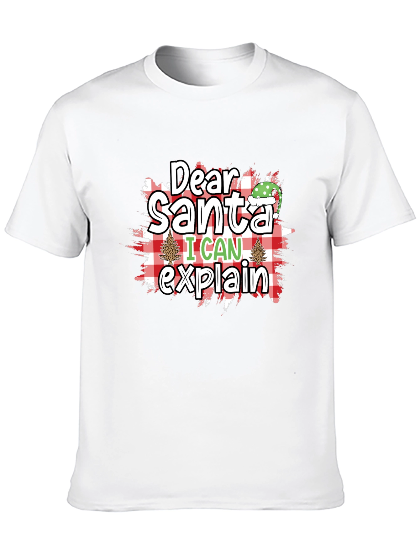 Dear Santa I Can Explain Christmas T-Shirt