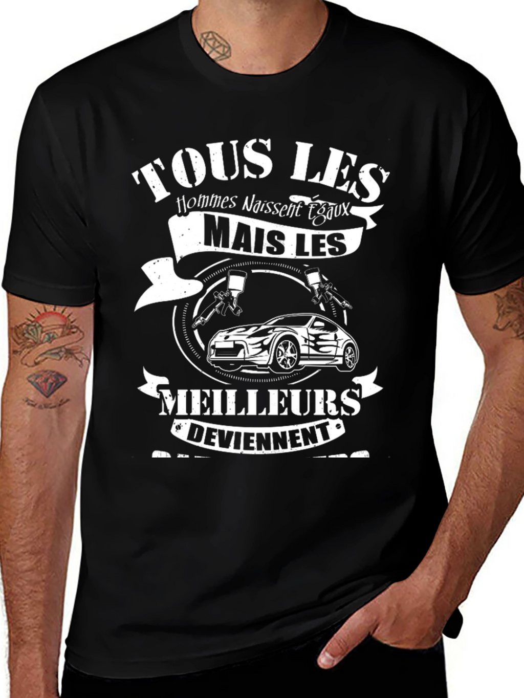 Car Enthusiast T-Shirt - French Saying