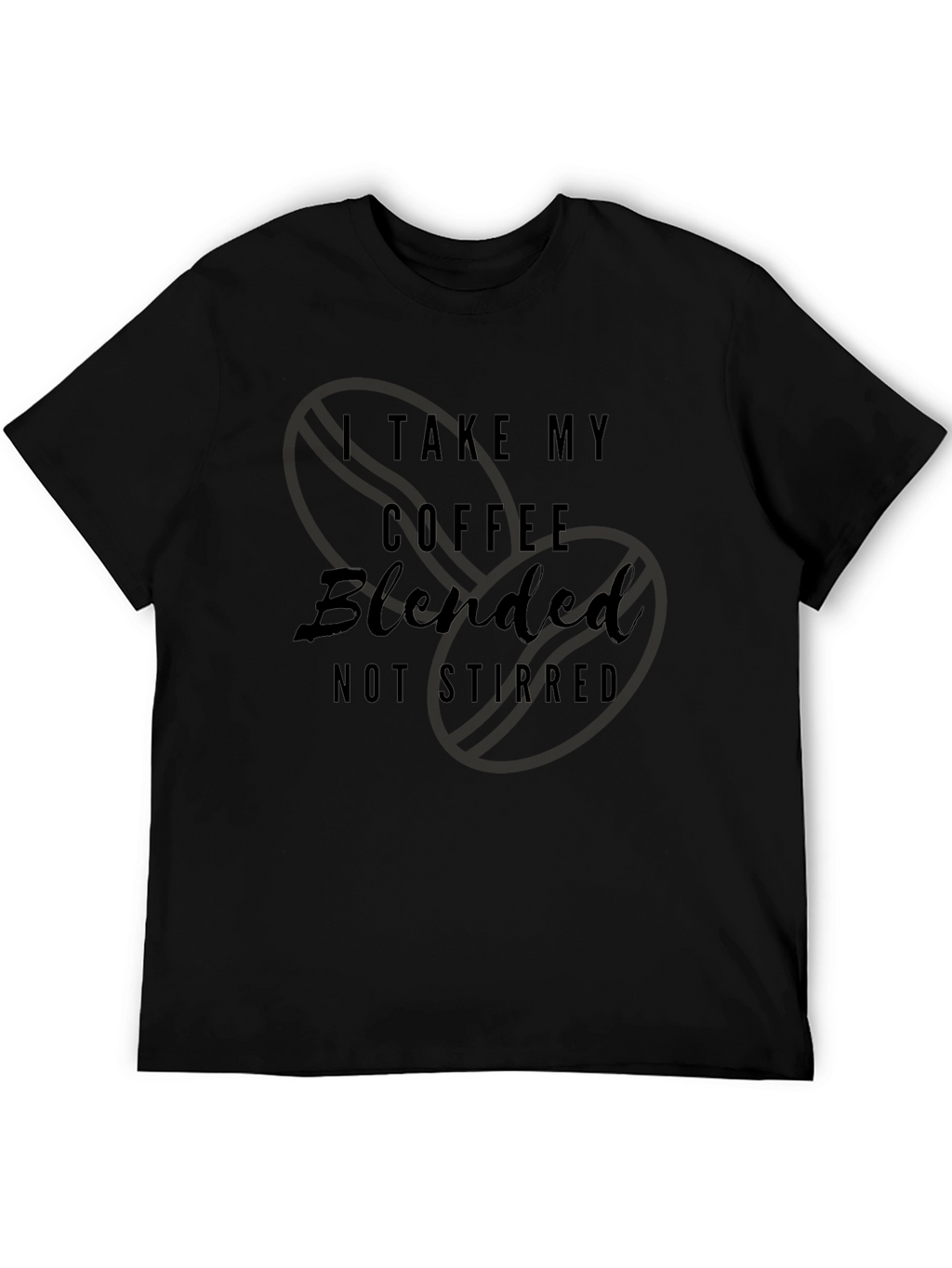 Blended Coffee Graphic Tee - Funny Coffee Lover Shirt