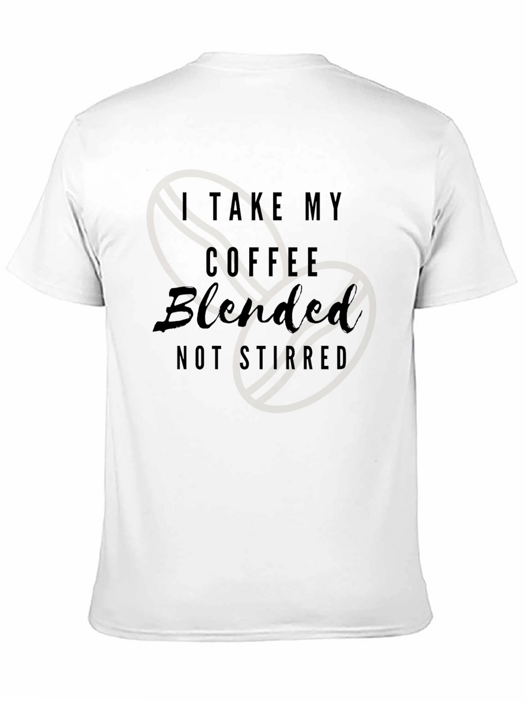 Blended Coffee Graphic Tee - Funny Coffee Lover Shirt