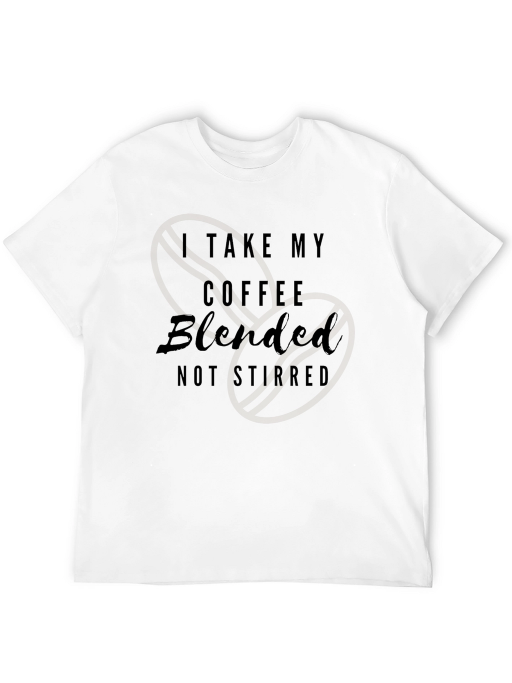 Blended Coffee Graphic Tee - Funny Coffee Lover Shirt