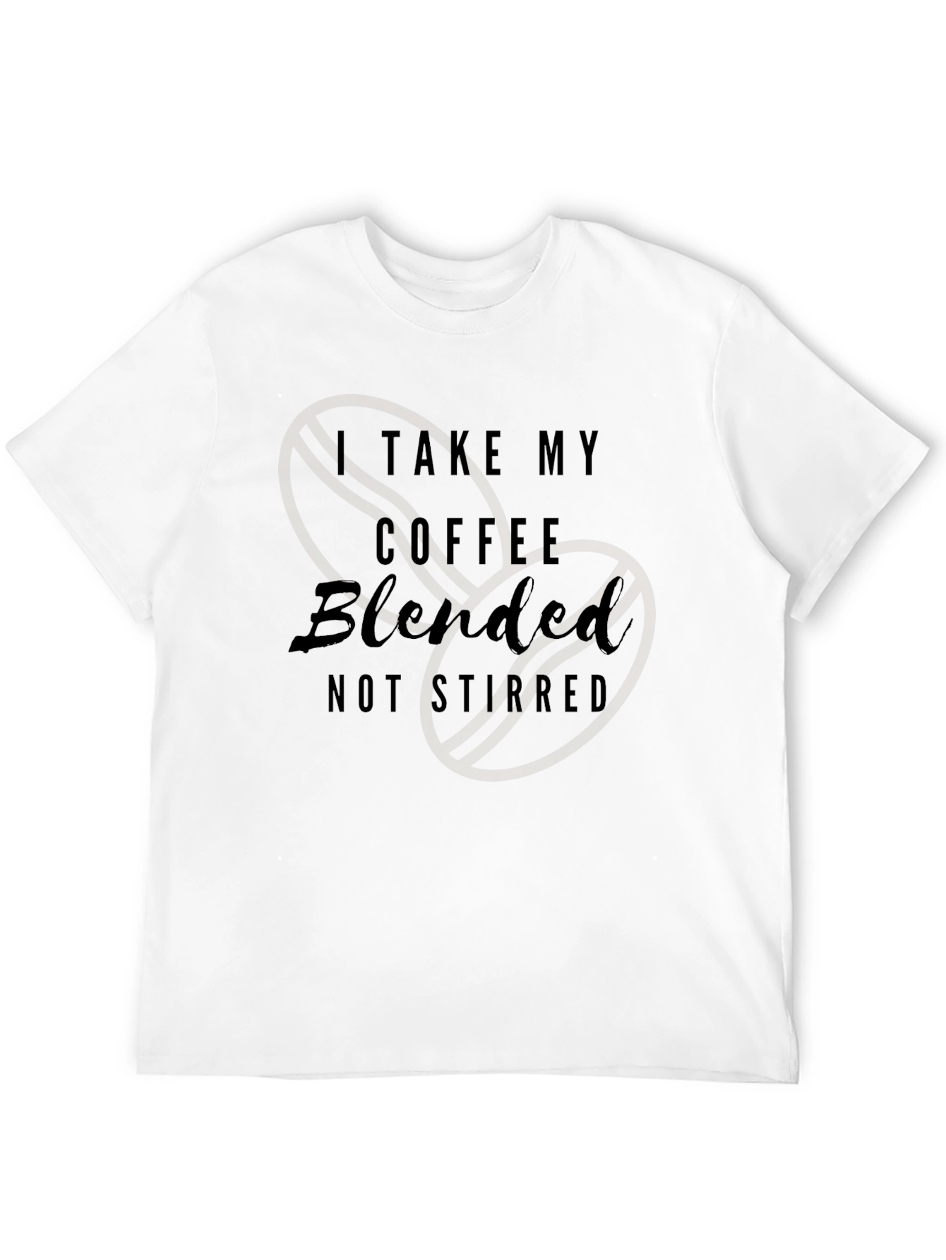 Blended Coffee Graphic Tee - Funny Coffee Lover Shirt